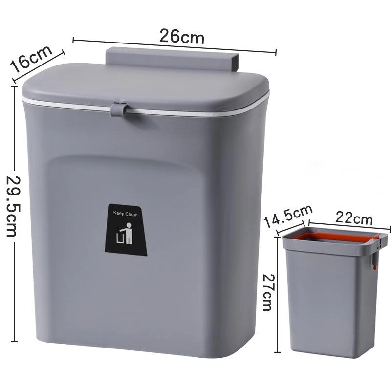 Kitchen Collapsible Trash Bin 11