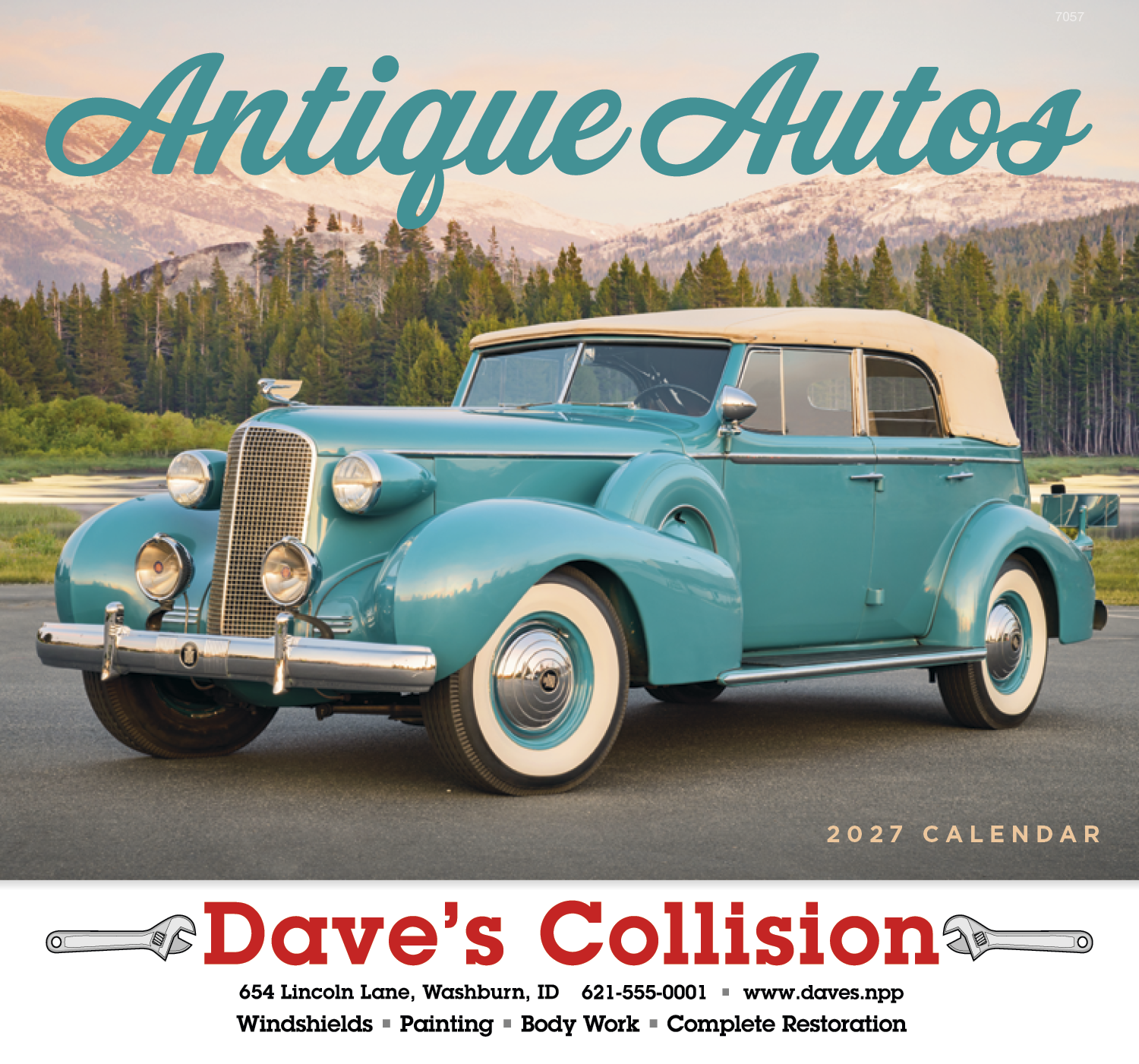 Good Value™ Antique Autos Calendar 27