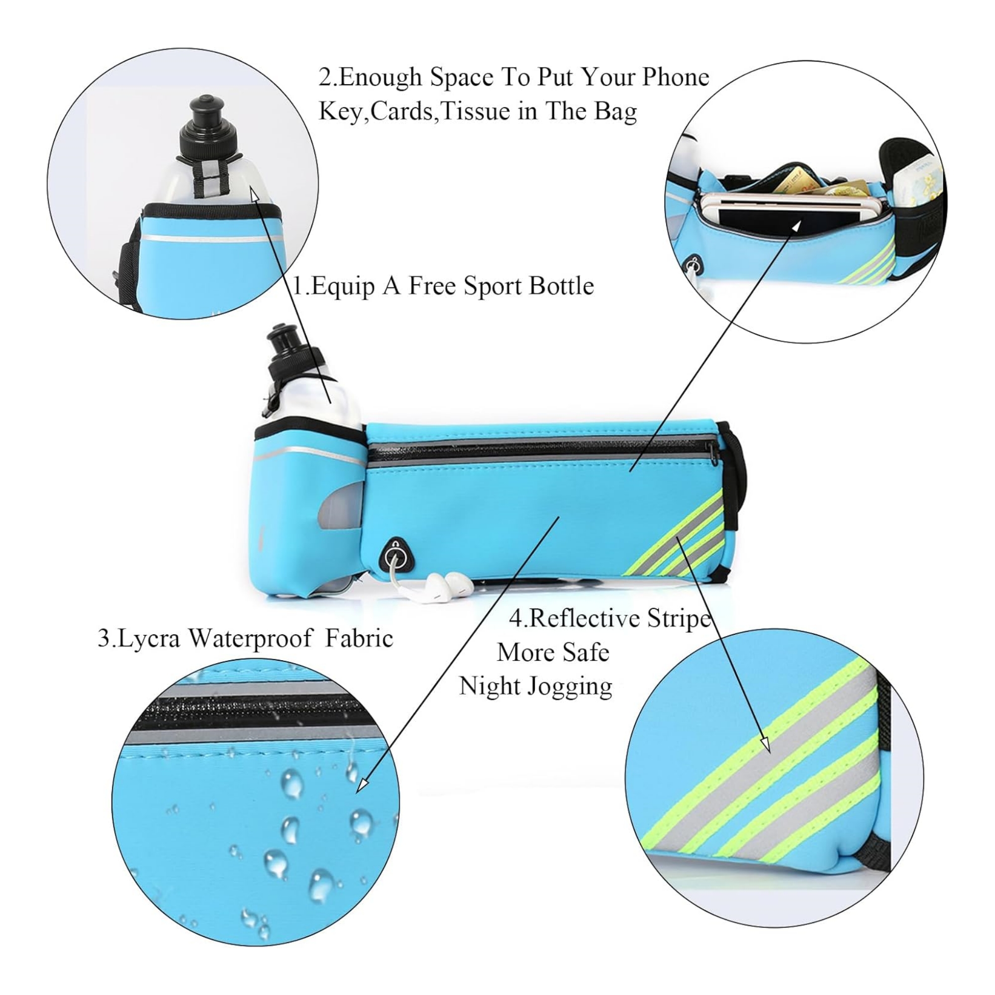 Running Belt Waist Bag 3