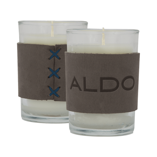 Harper 8 oz. Leather Wrapped Candle 20