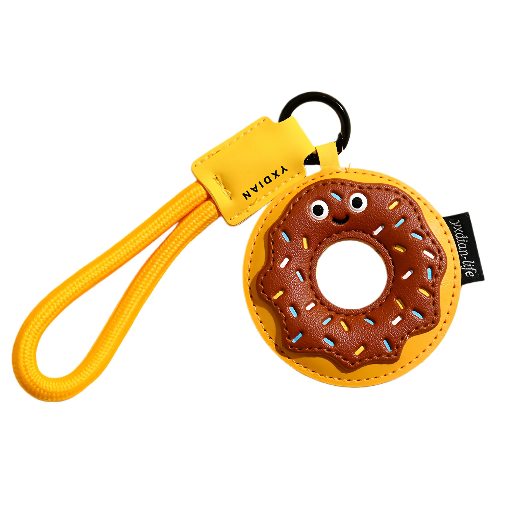 Creative Food Shaped PU Leather Keychain 5