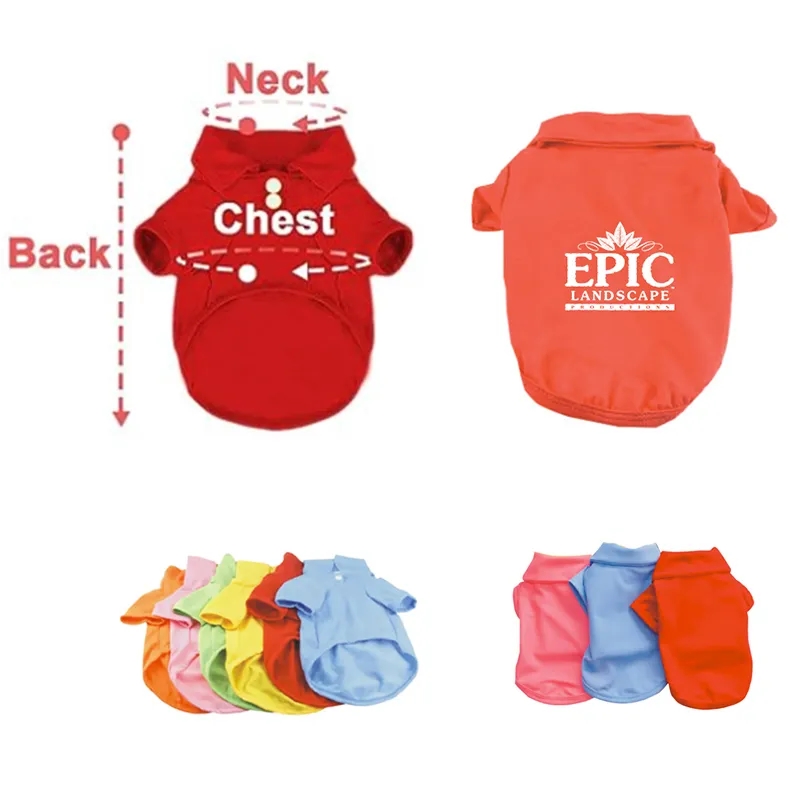Dog Shirts Collared Polo T-Shirts 3