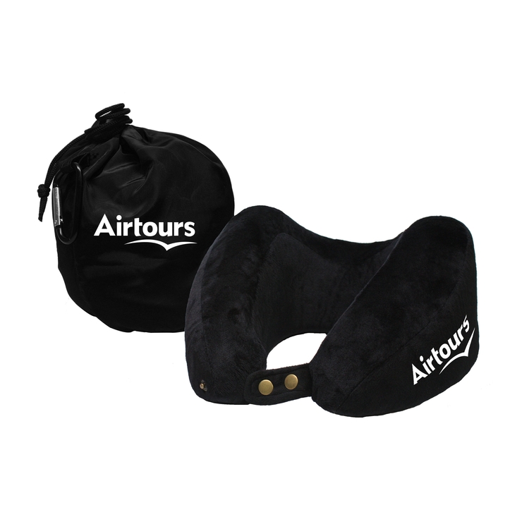 Roll and Go Memory Foam Neck Pillow 1