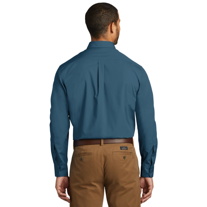 Port Authority Long Sleeve Carefree Poplin Shirt. 28