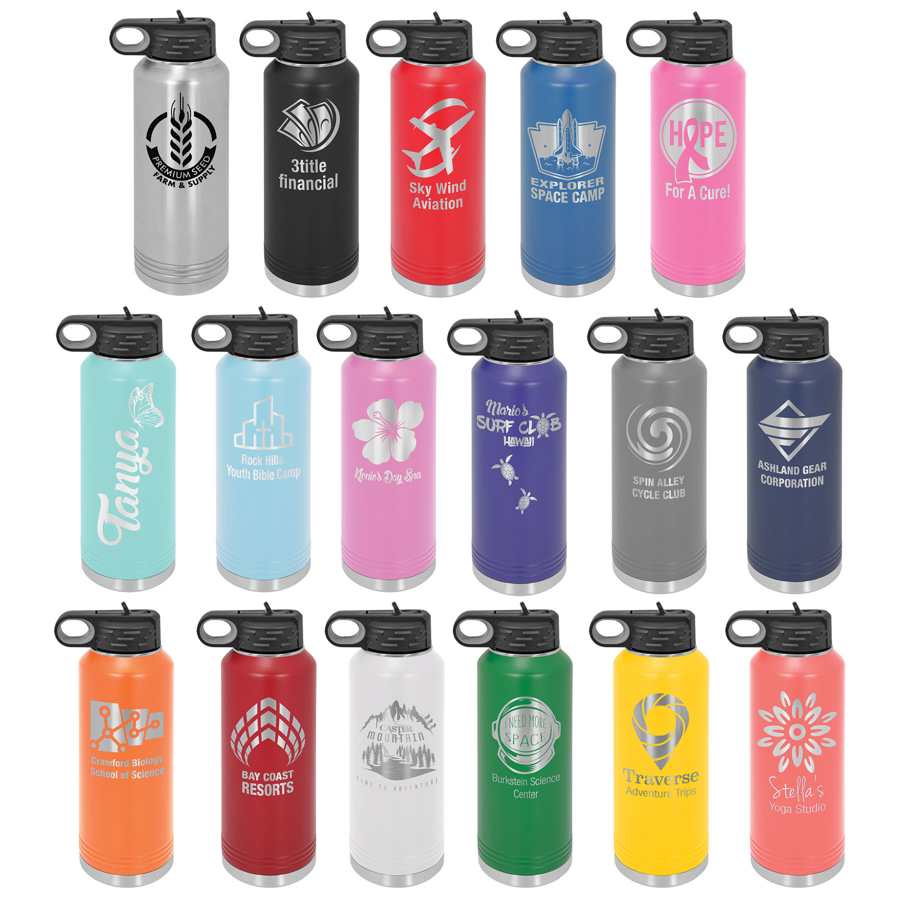 Polar Camel Insulated Water Bottle-17 Colors 1