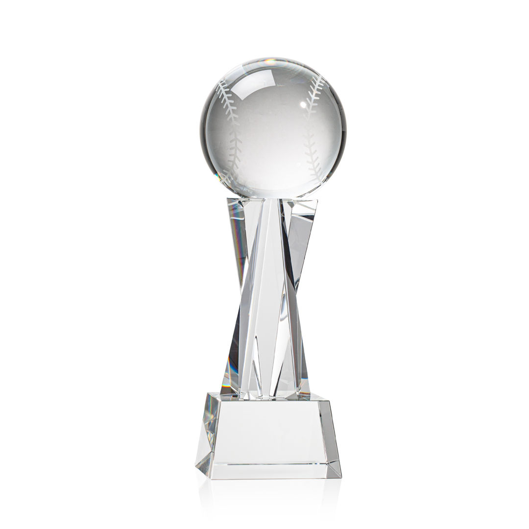 Baseball Award on Grafton Base - Clear 7