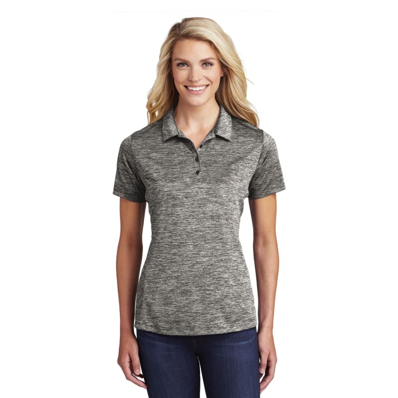 Sport-Tek Women's PosiCharge Electric Heather Polo. 11