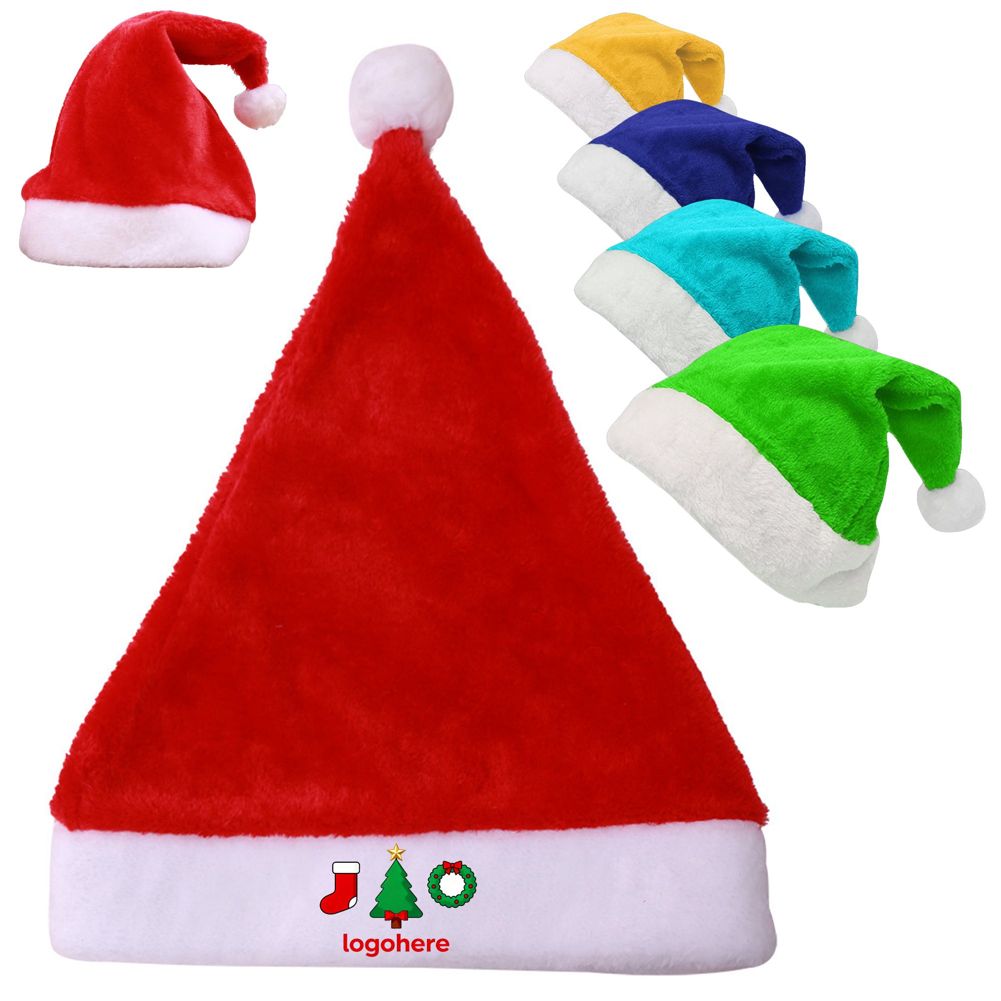 Premium Plush Christmas Hat 3
