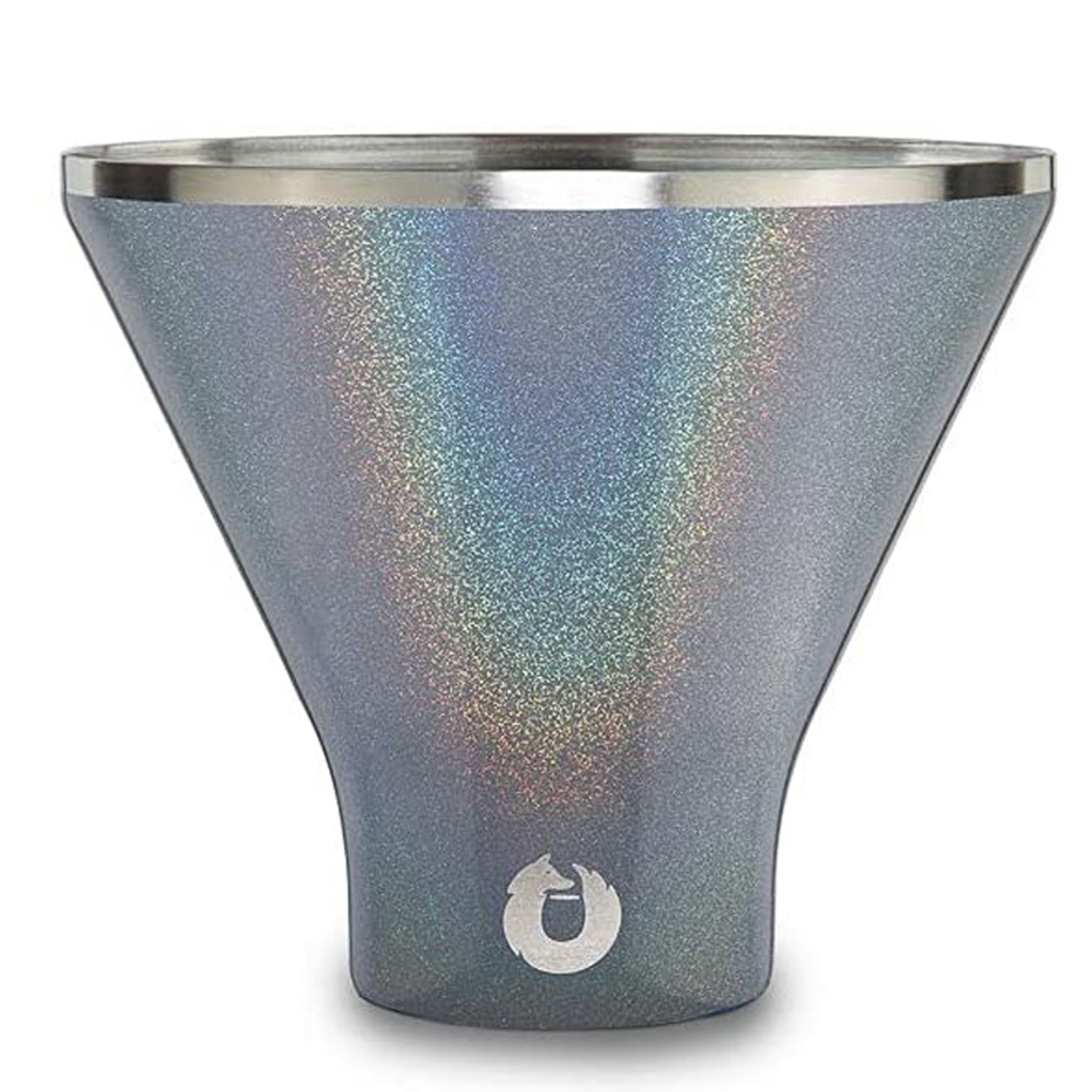 Snowfox® 8 oz. Shimmer Martini Glass 2
