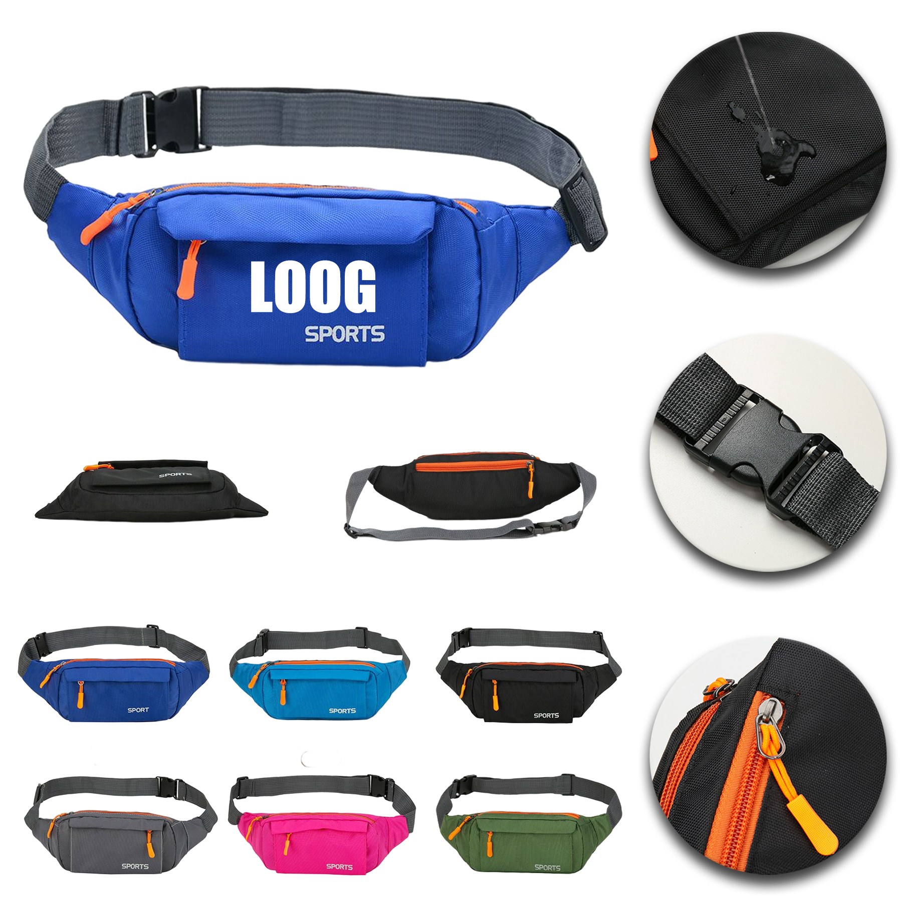 Outdoor Oxford Fanny Pack