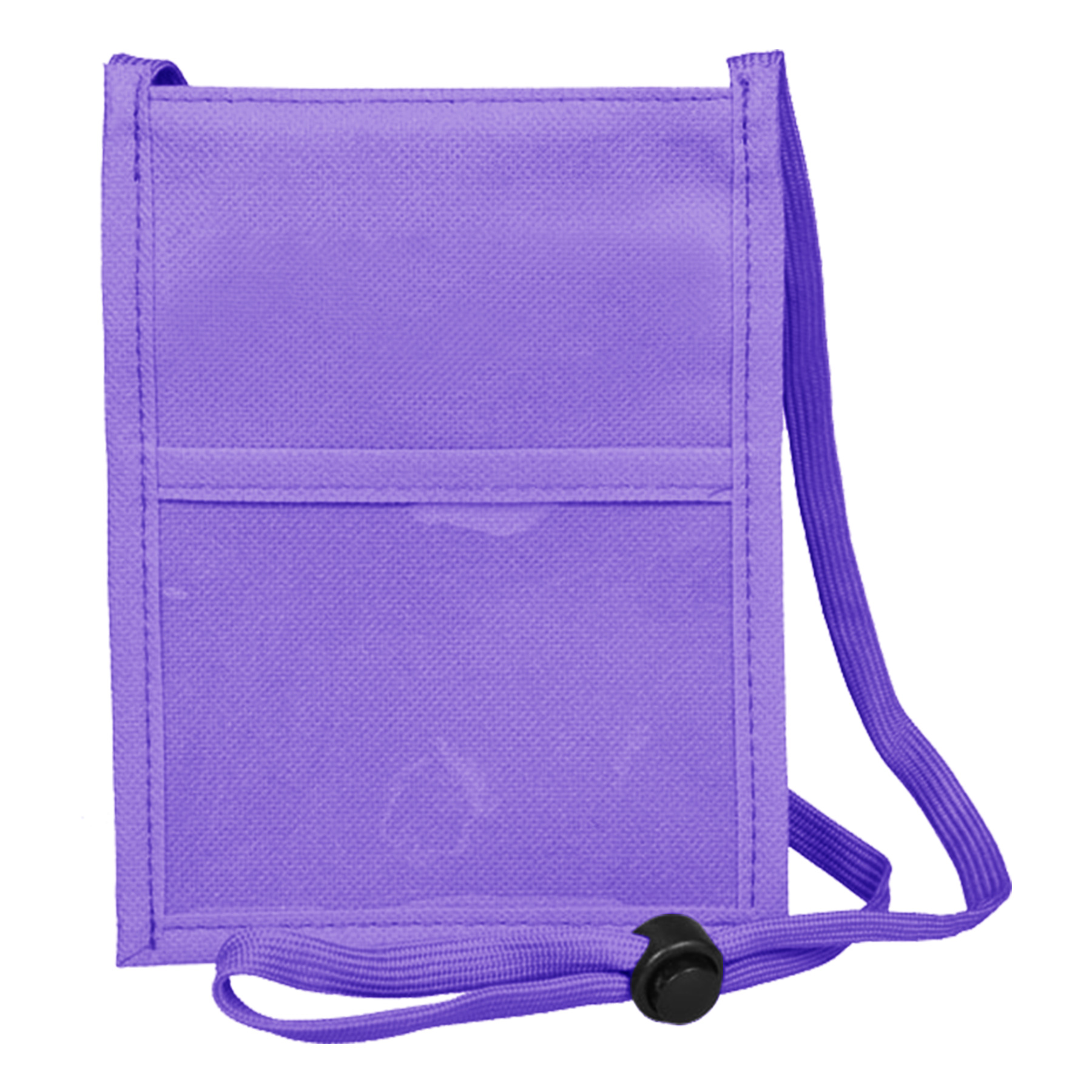 Convention Badge Holder ID Card Bag With Lanyard 12