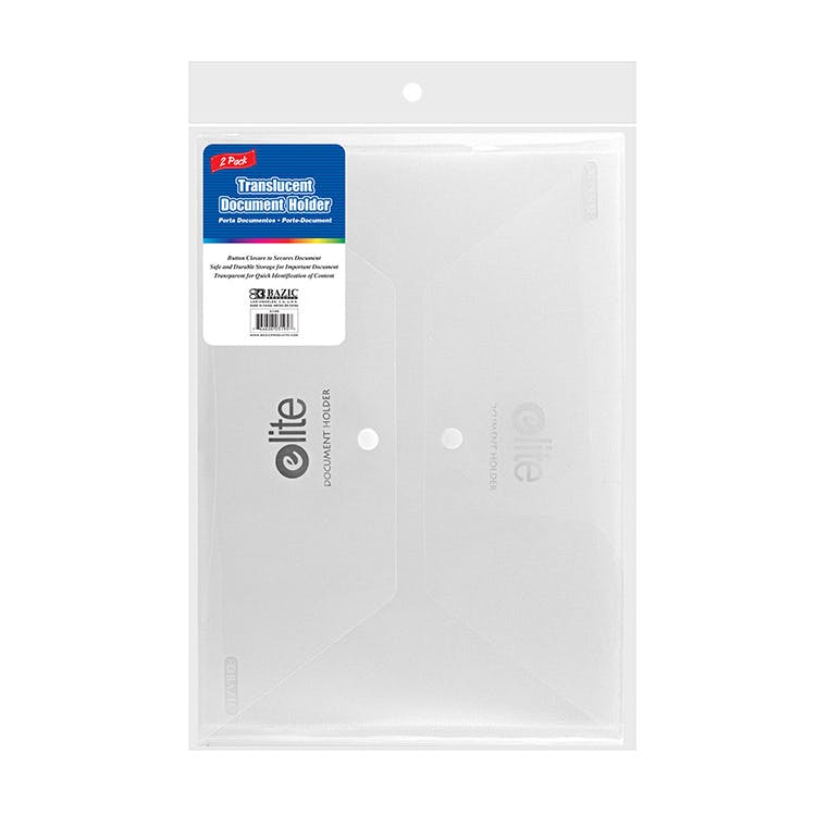 Clear Document Holders - Letter Size 1