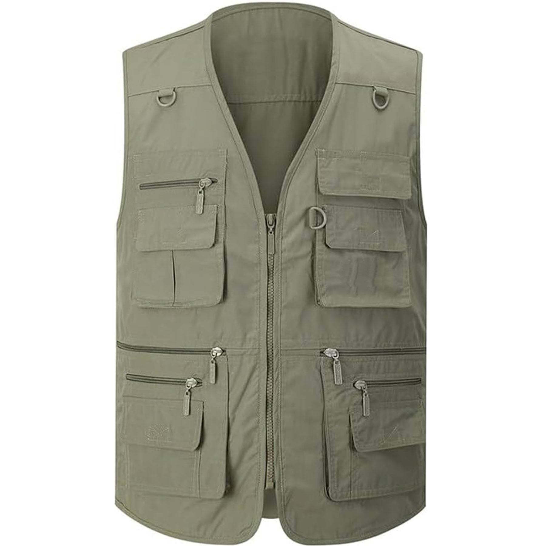 Multi Pocket Men's Outdoor Work Hunting Vest 10
