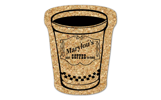 Coffee Cup Cork Coaster 4