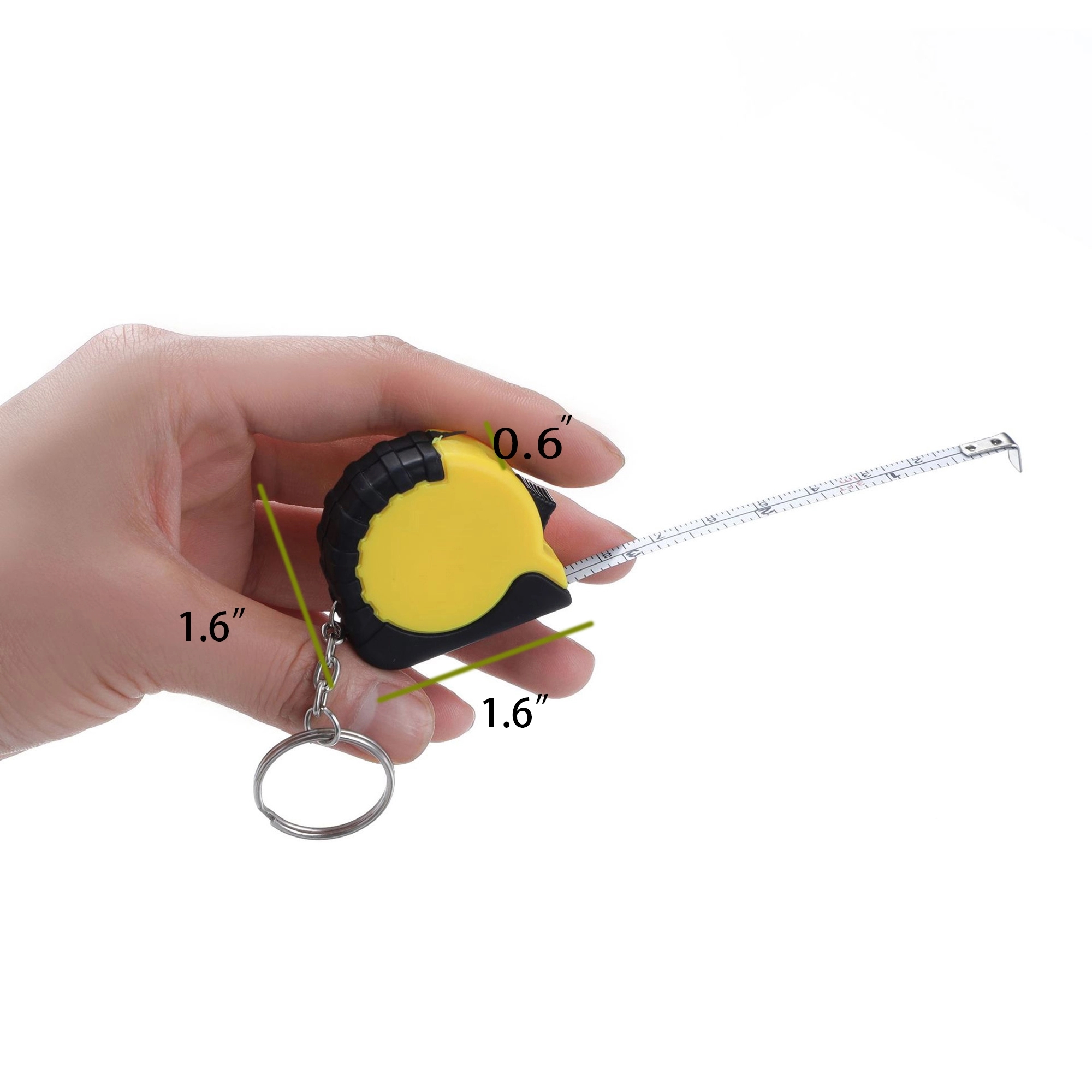 3FT Tape Measure Keychain 3