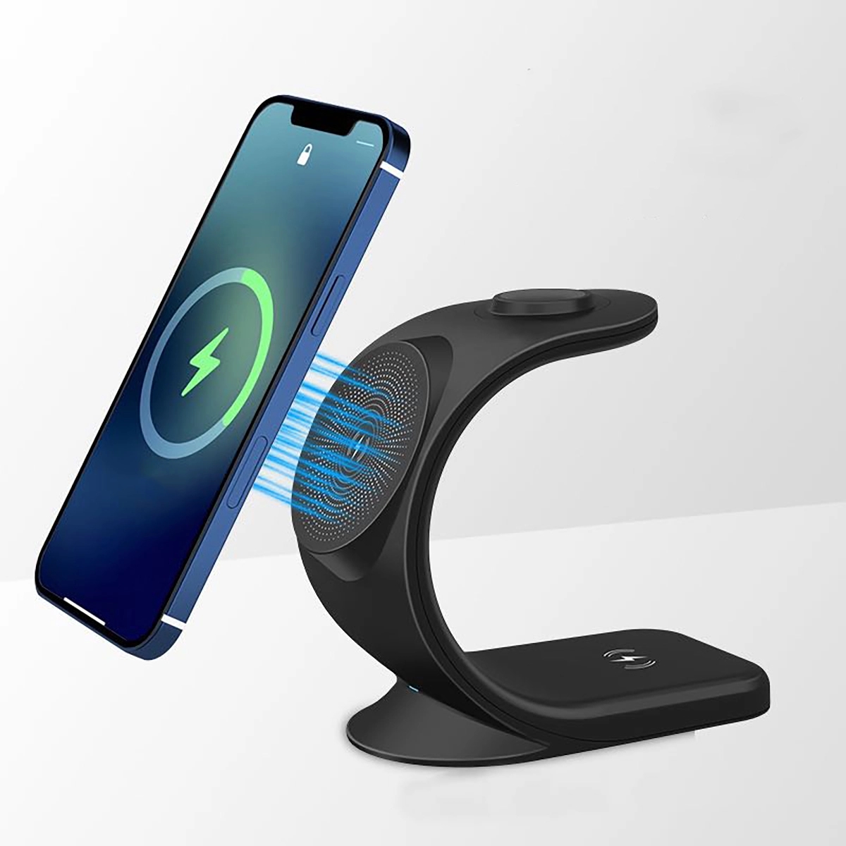 3 in 1 Magnetic Qi Fast Wireless Charger Station 4