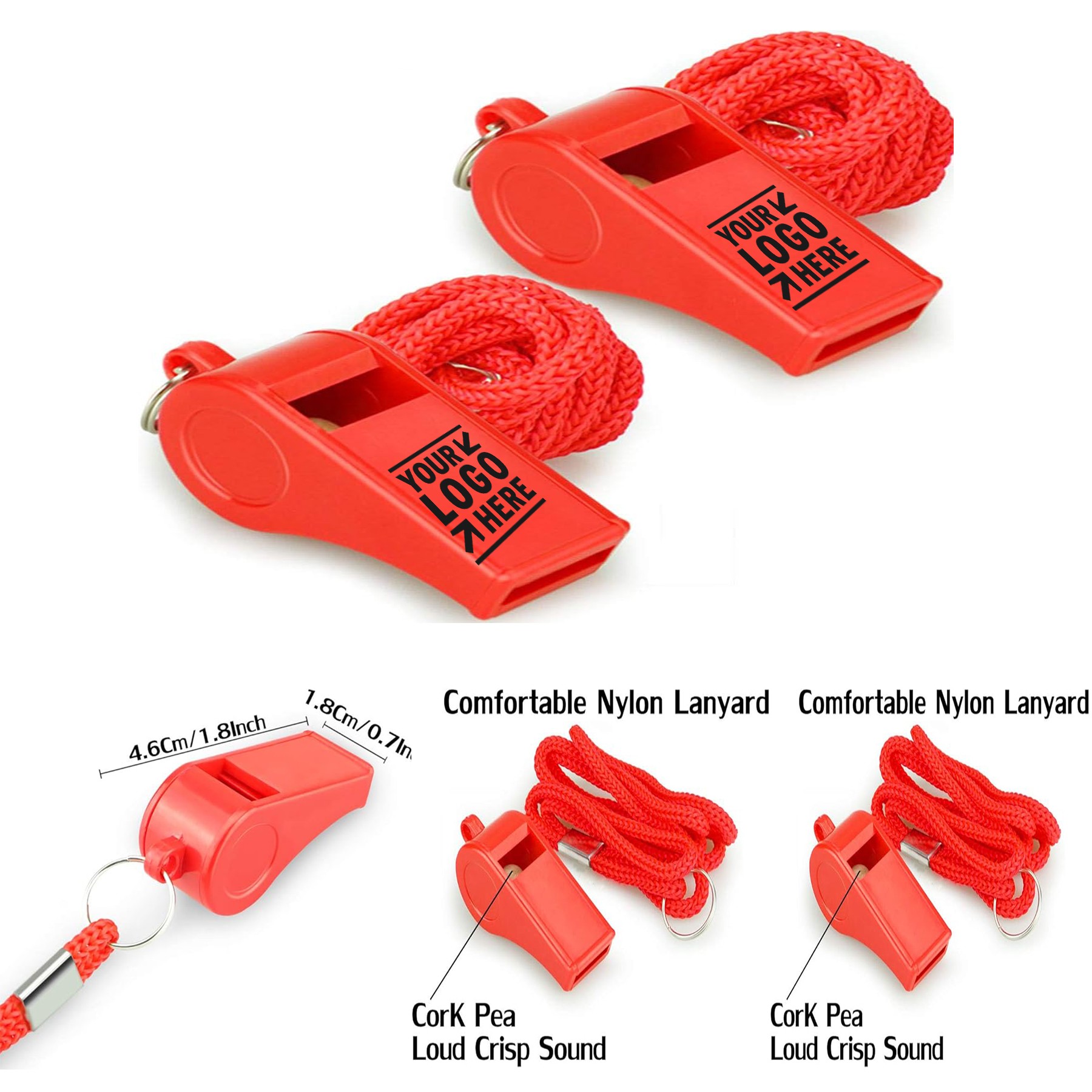 Whistle with Lanyard 1