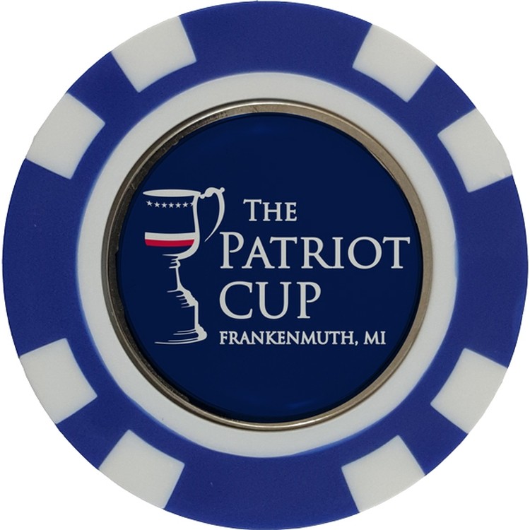 Plastic Poker Chip (removable marker) 15