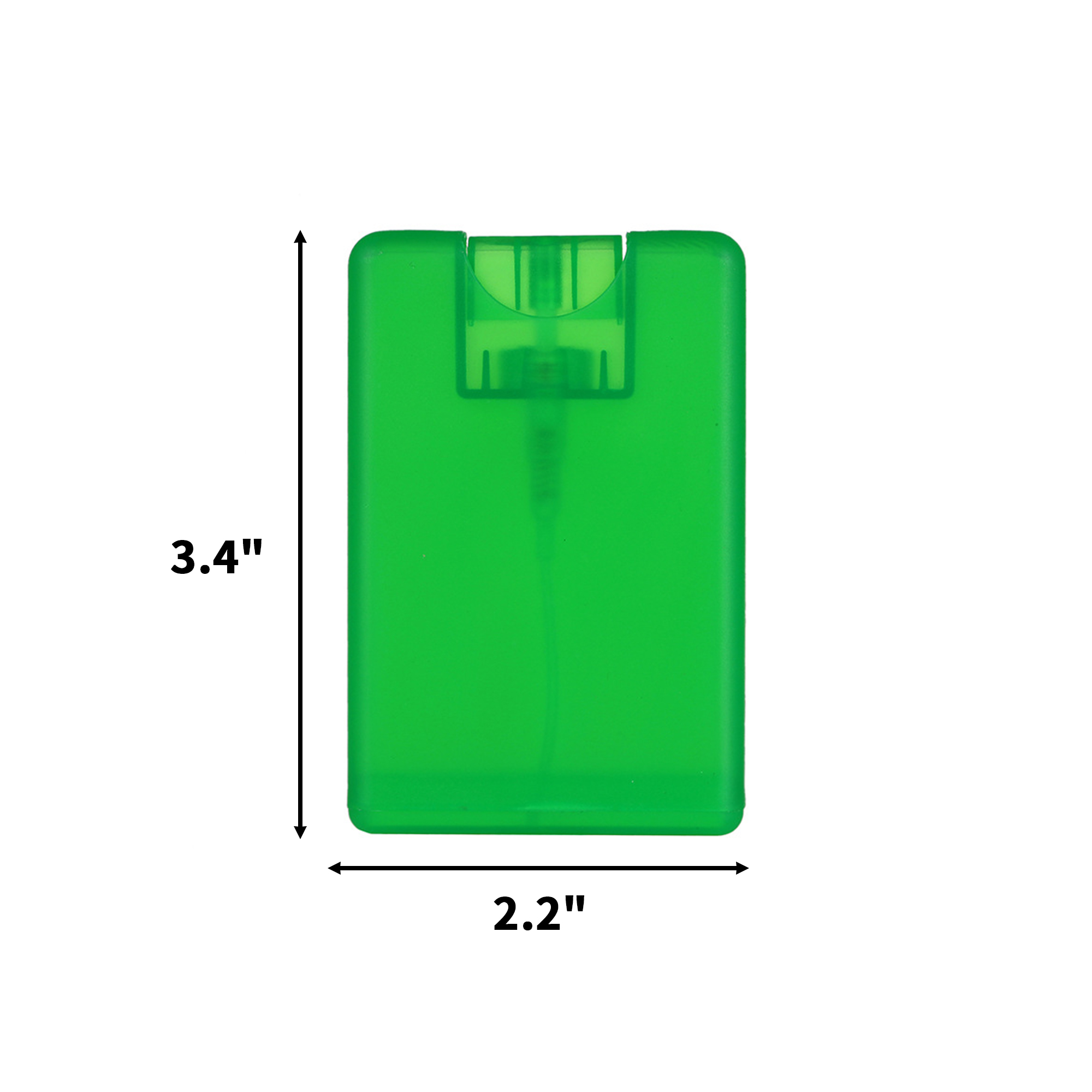 Credit Card Style Pocket Sprayer 0.7 Ounce Capacity 7