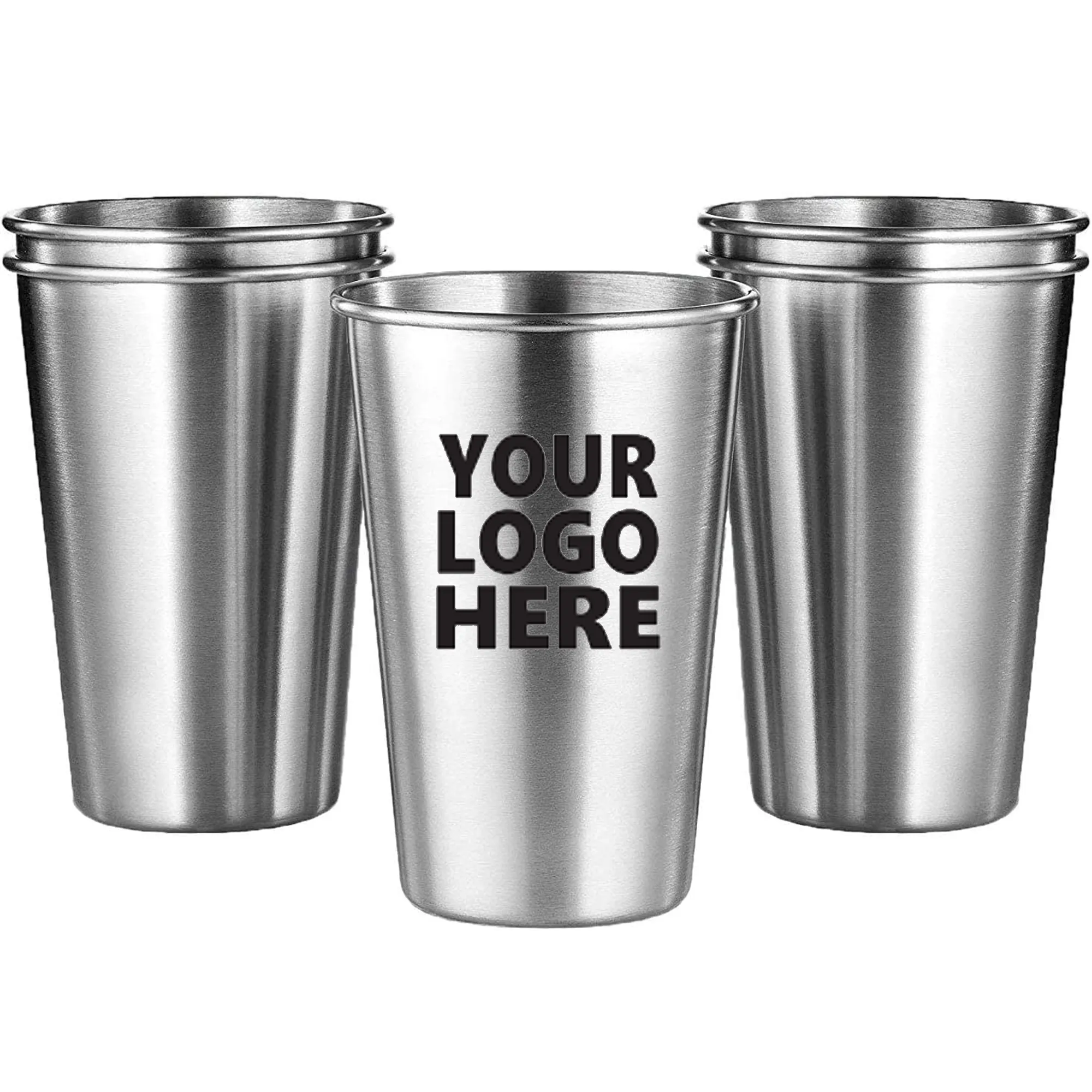 17OZ Stainless Steel Drinking Glasses for Bar Home Restauran 3