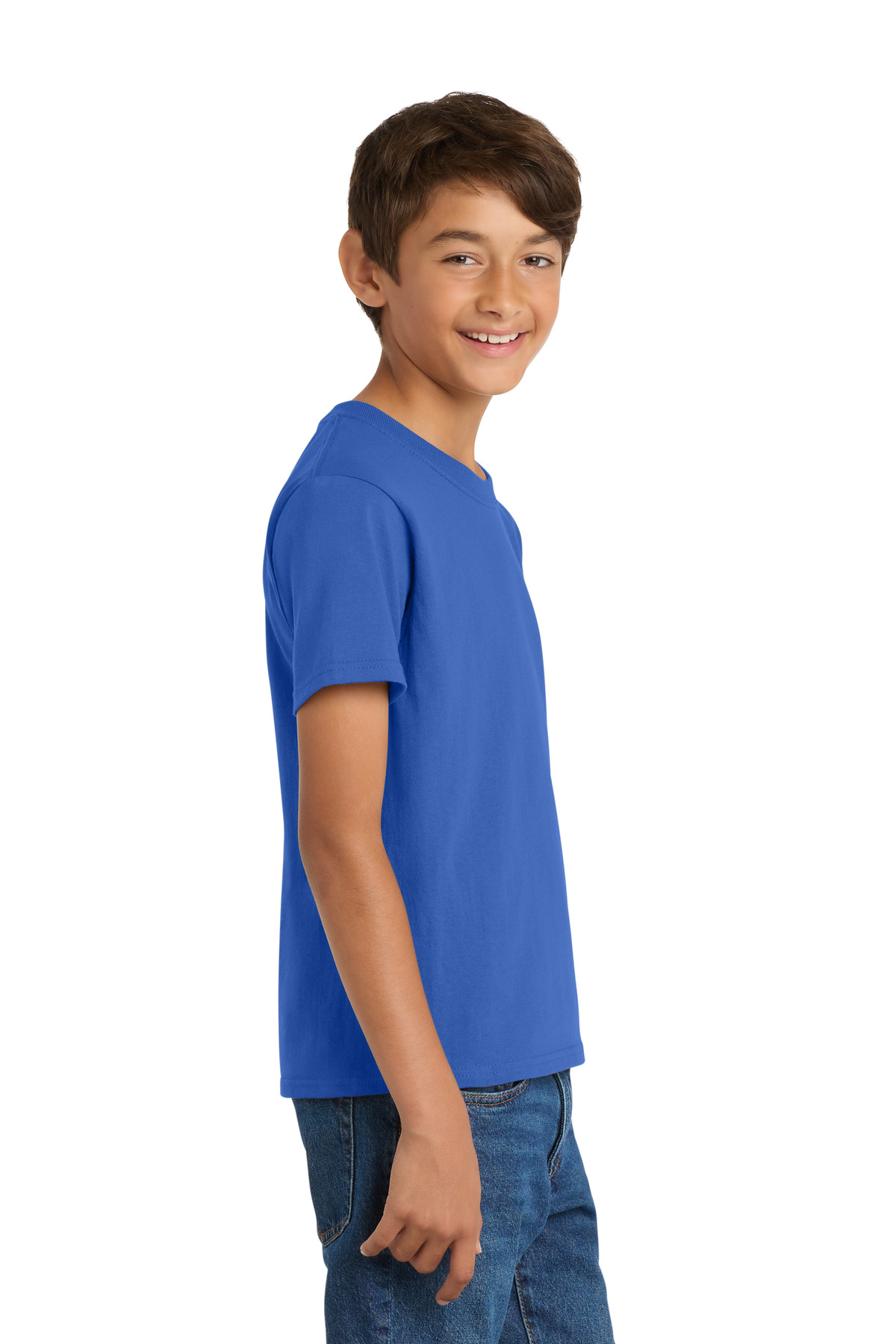 Port & Co Youth Core Cotton Tee. PC54Y 250
