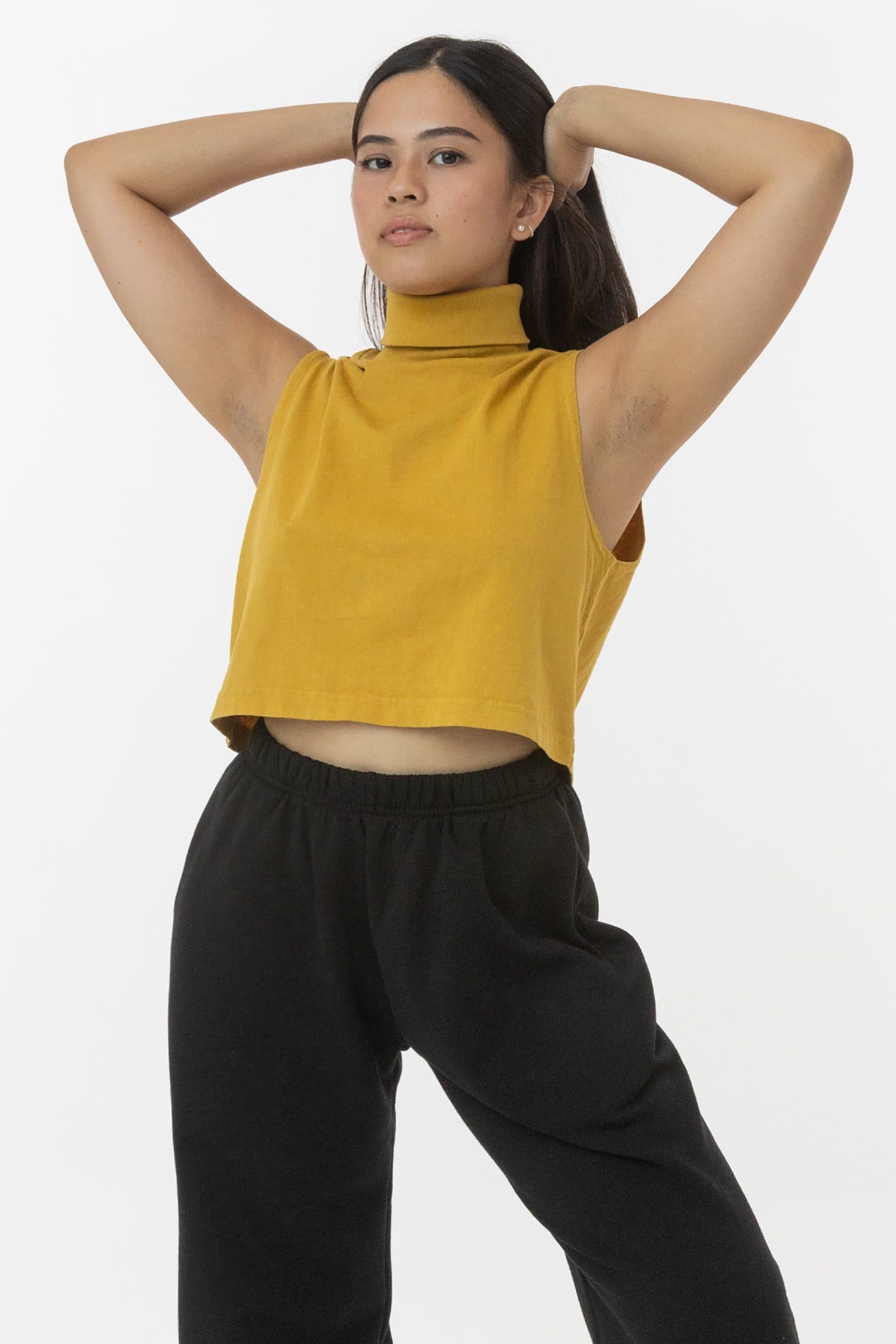 SLEEVELESS TURTLENECK CROP 3