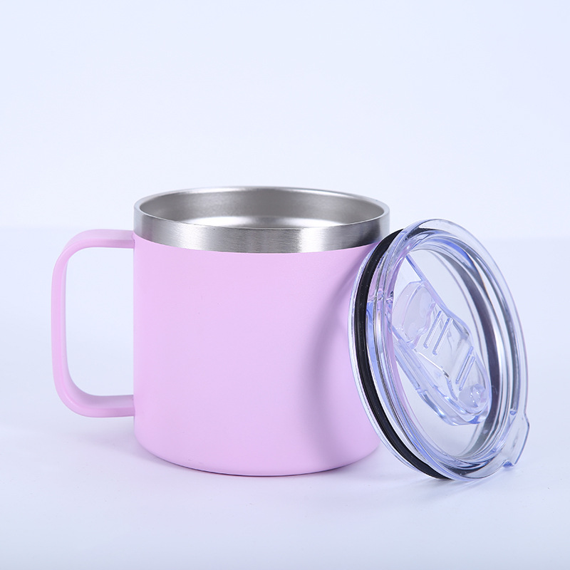 14oz Stainless Steel Camping Mug 3