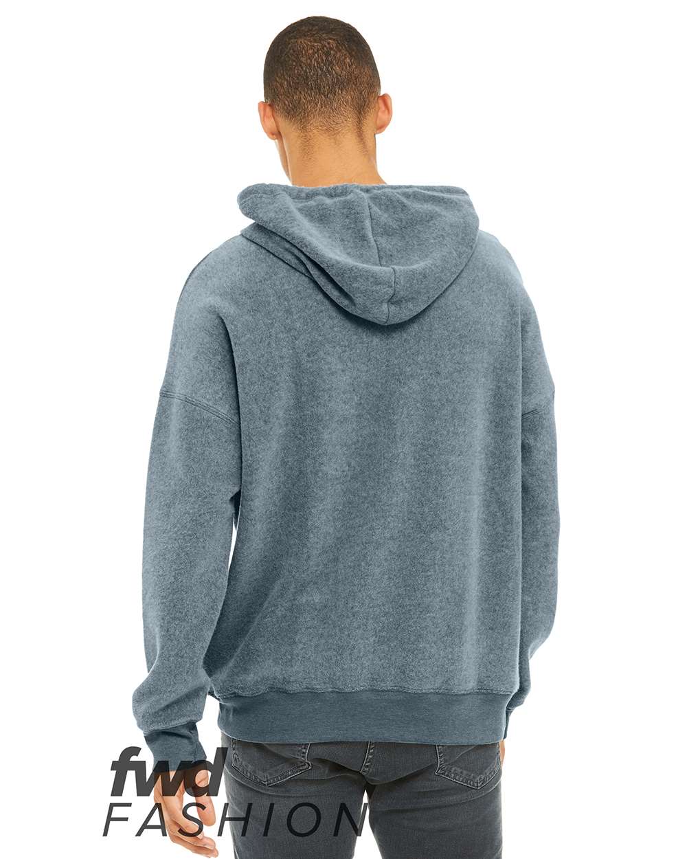 Unisex FWD Fashion Sueded Fleece Hoodie Sweatshirt - 3329 8