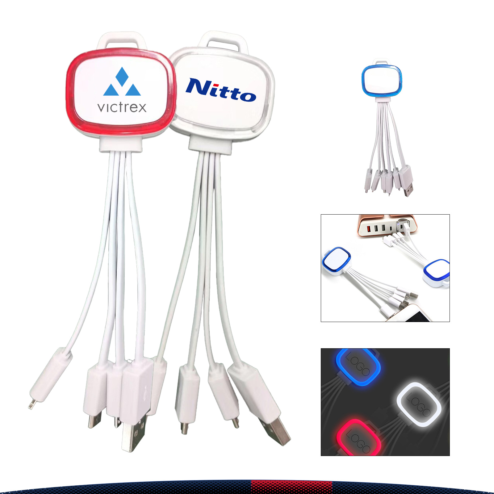 5in1 Keychain Charging Cable 2