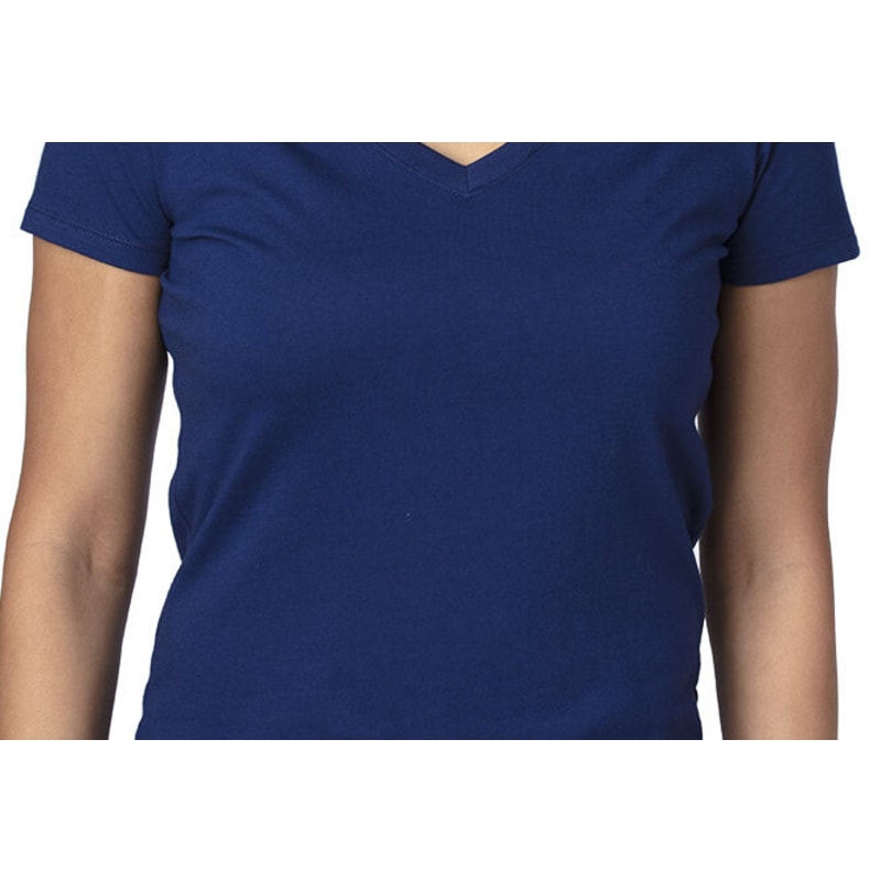 Threadfast Apparel Ladies' Ultimate CVC V-Neck T-Shirt 24
