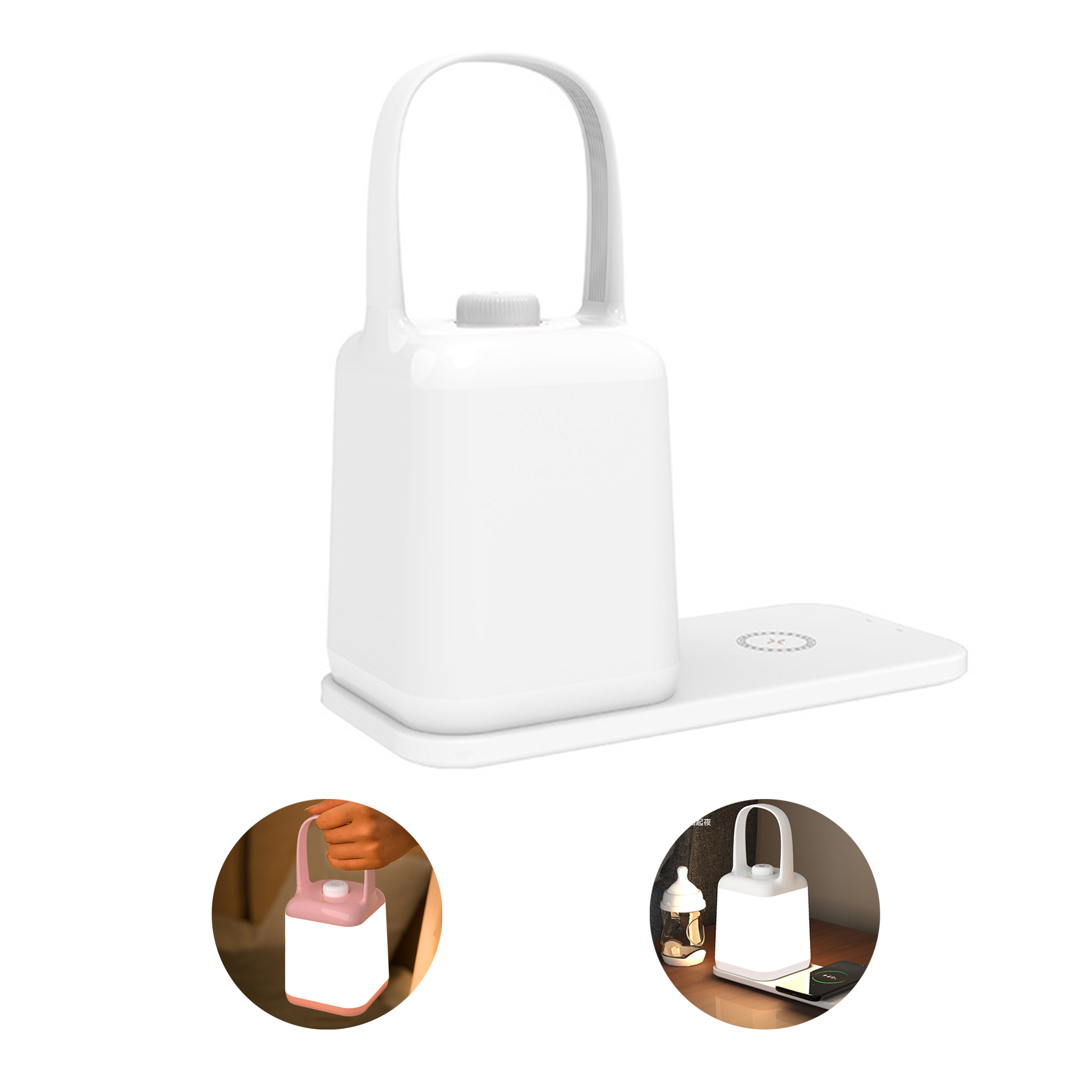 Table Bedside Lamp Wireless Charge 3