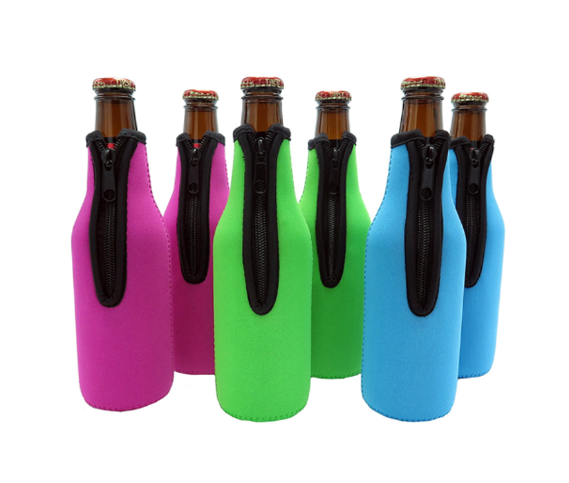 12oz Neoprene Bottle Cooler 2