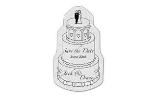 Wedding Cake Rubber Jar Opener 65