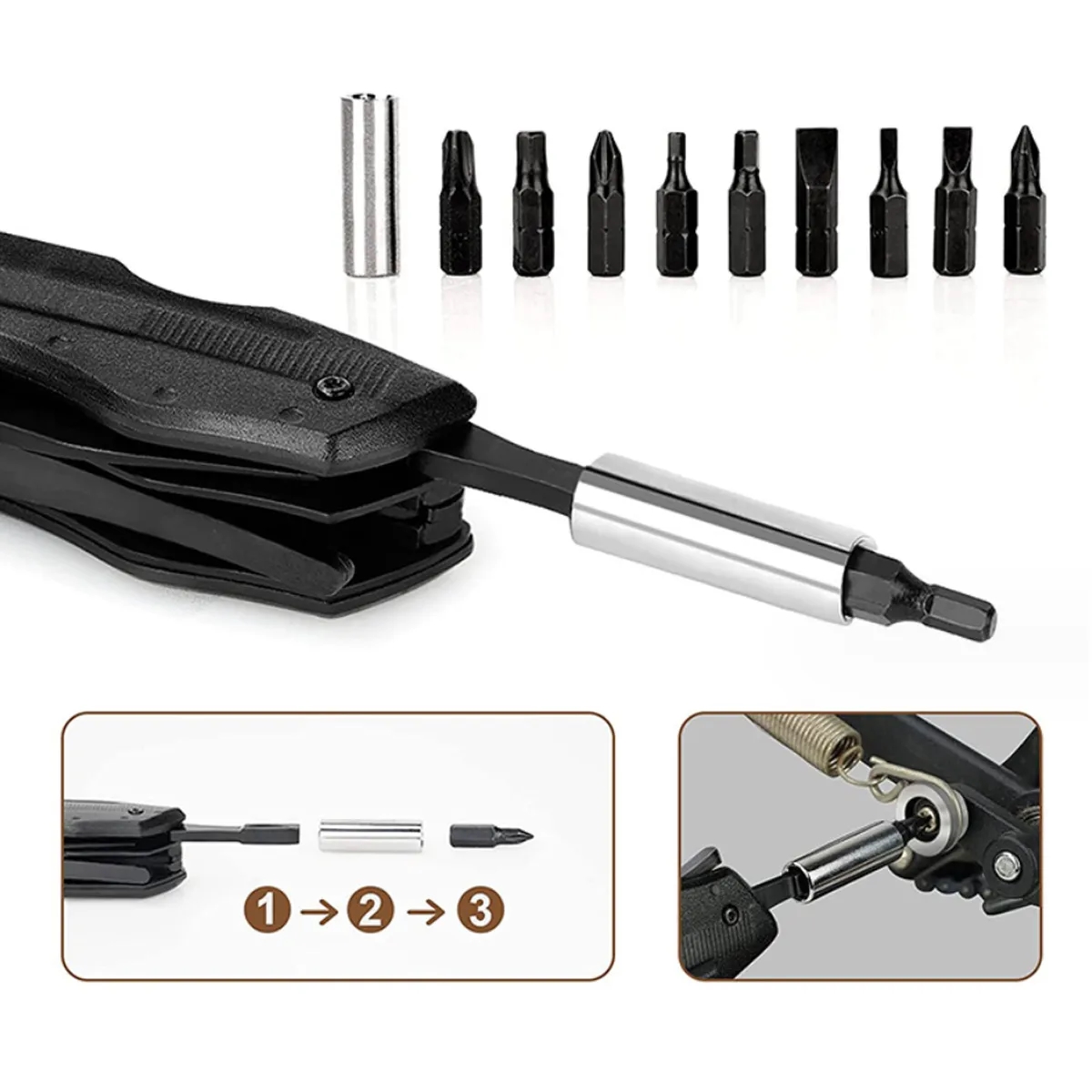 Multifunction Tactical Knives with Pliers Screwdrivers 4