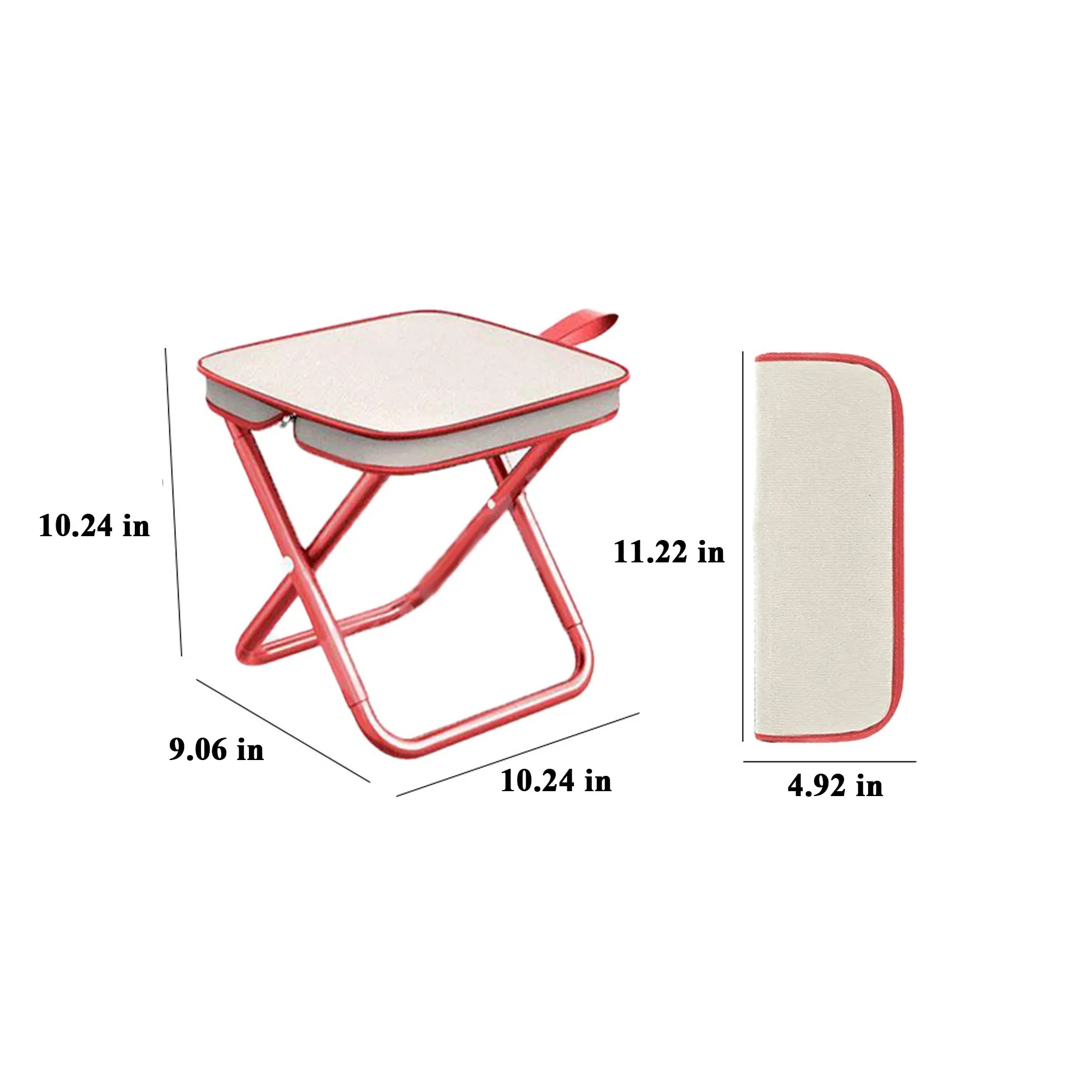 Lightweight Collapsible Camping Chair Stool 2