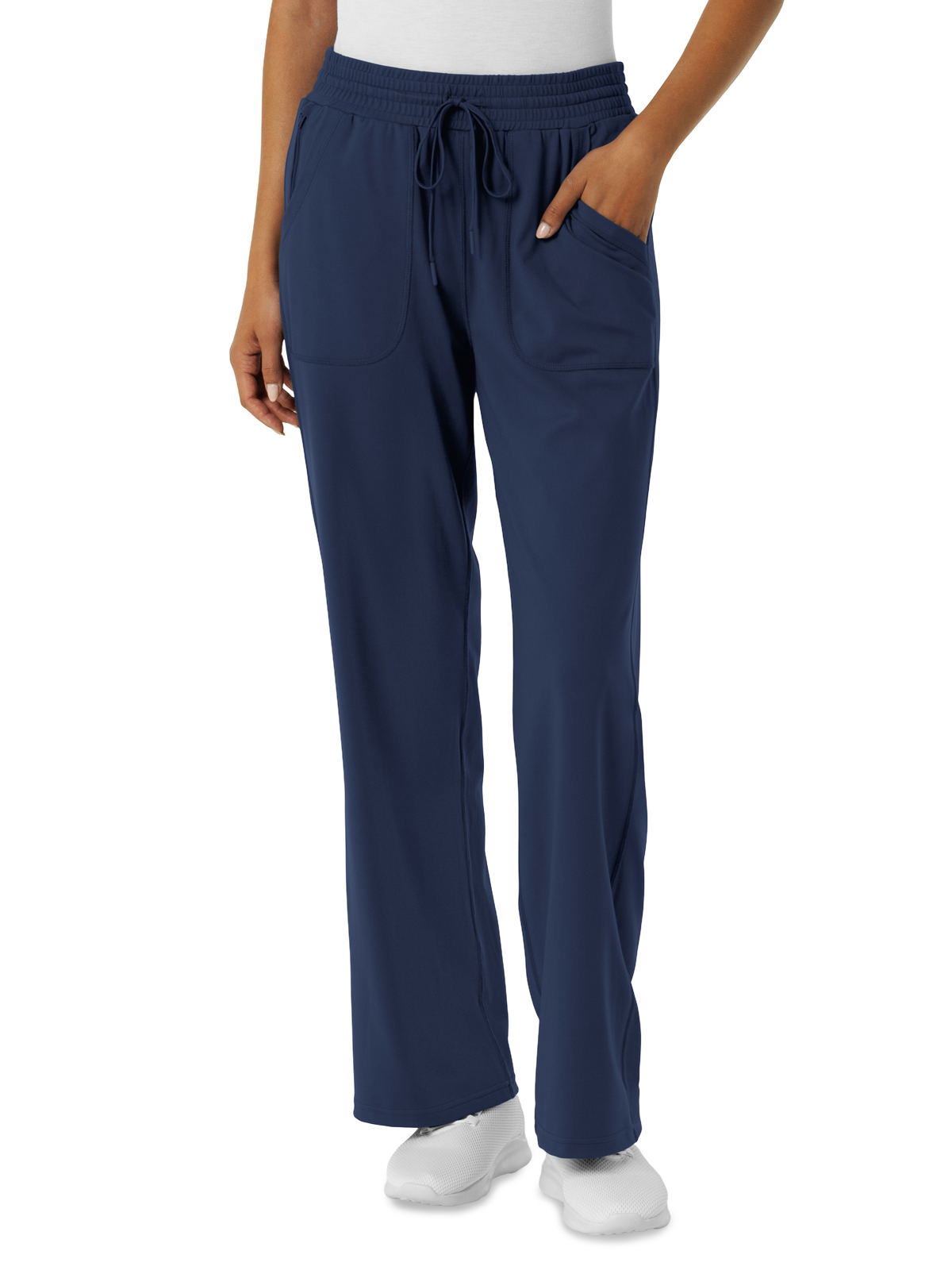 Wink - Renew Knit - Women's Five-Pocket Wide Leg Scrub Pant 1