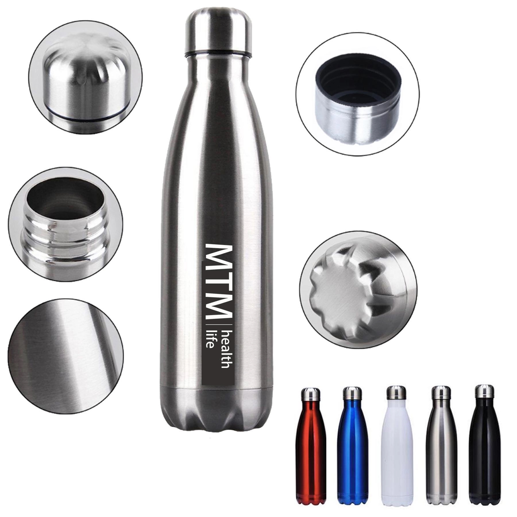 17 OZ Vacuum Wall Stainless Steel Cola Water Bottle Tumbler 1