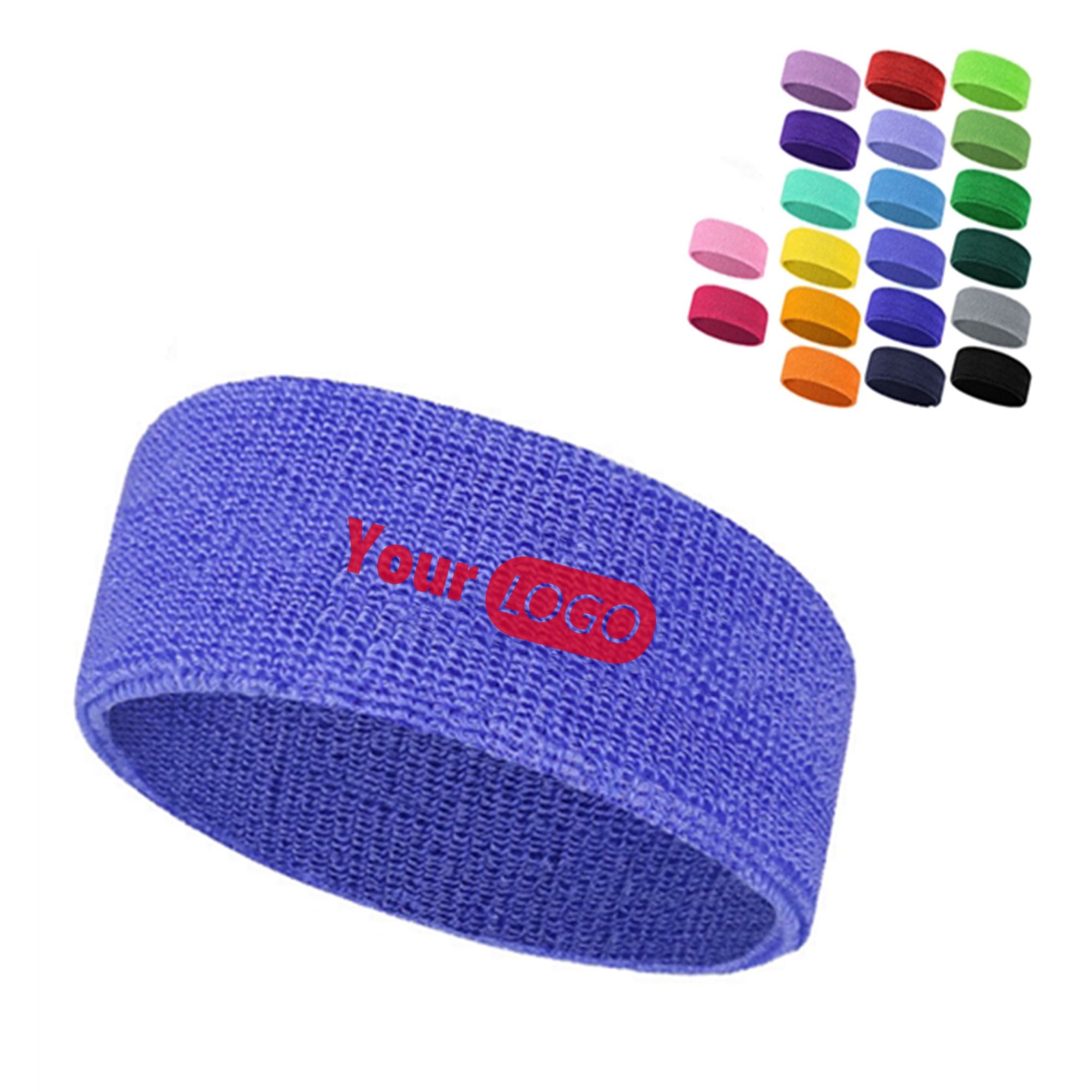 Sweat-Absorbing Tennis Head Sports Hair Band 2