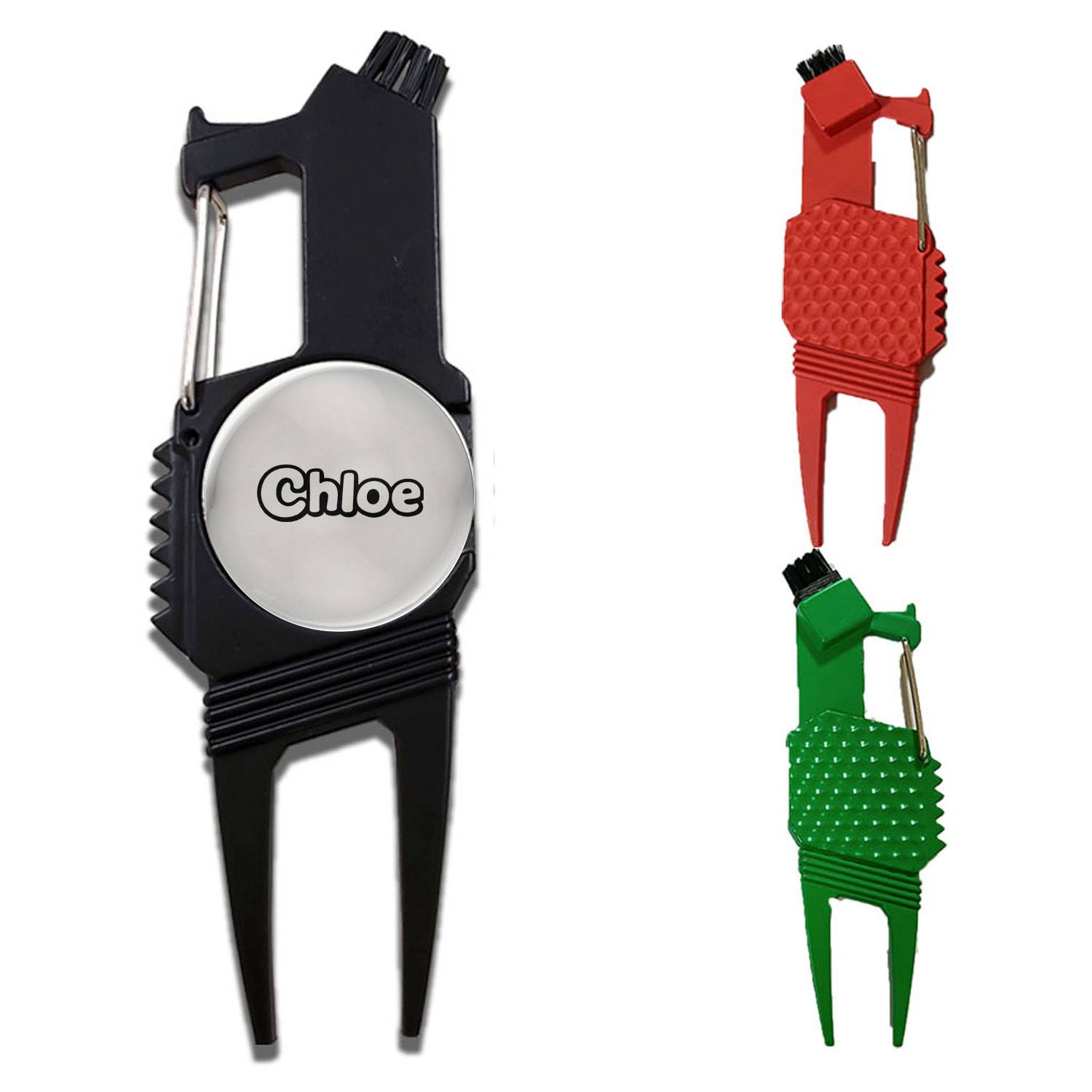 Multifunctional Metal Golf Divot Tool w/ Ball Marker 1