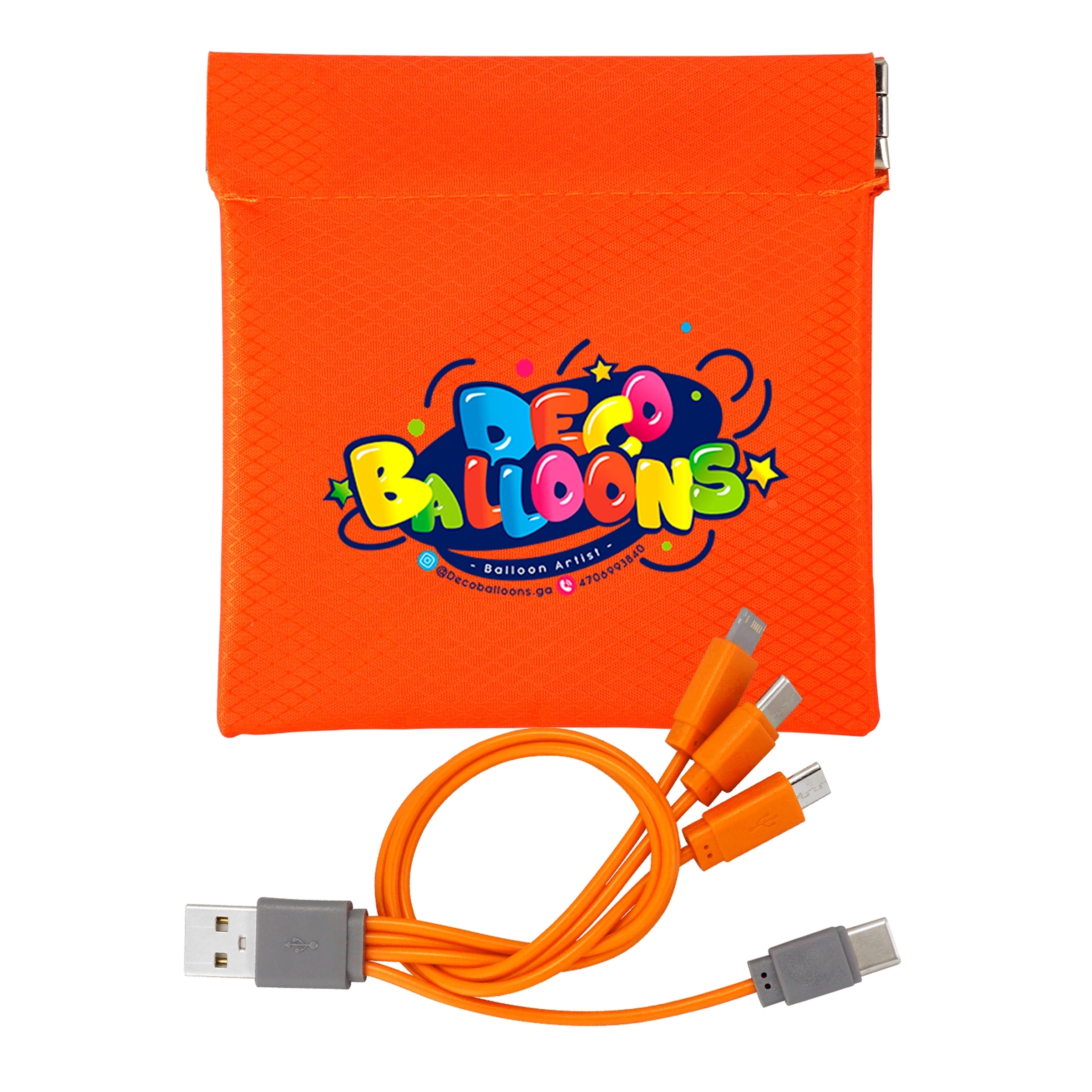 Colorful C to C Cable Pouch 13