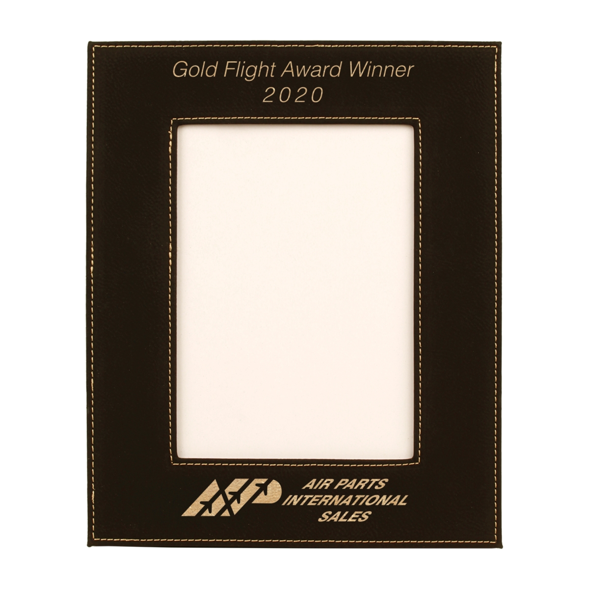 Laser Engraved Leatherette Picture Frame (Holds 5"x7" Photo) 7