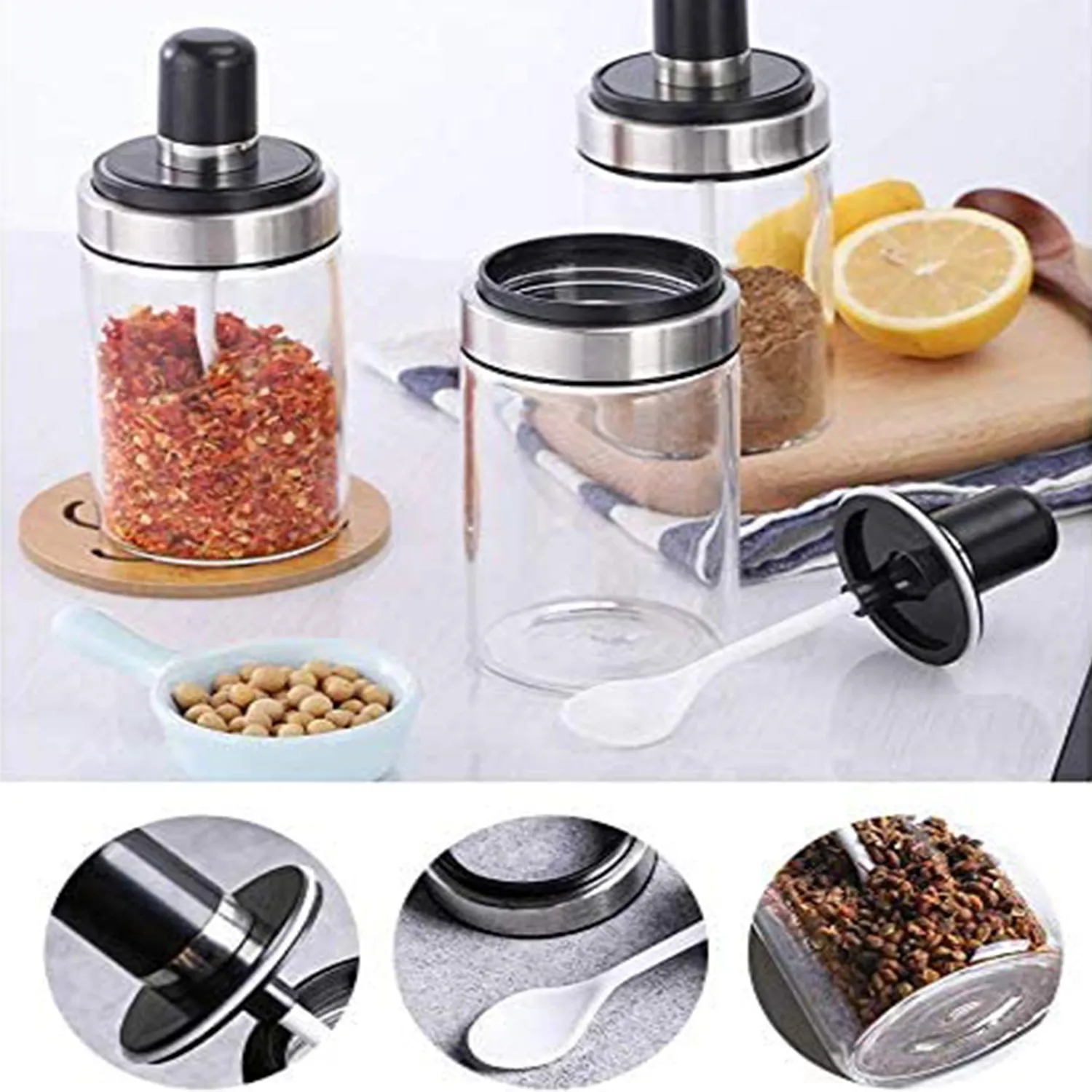 Sealing Moisture Proof Seasoning Bottle 4