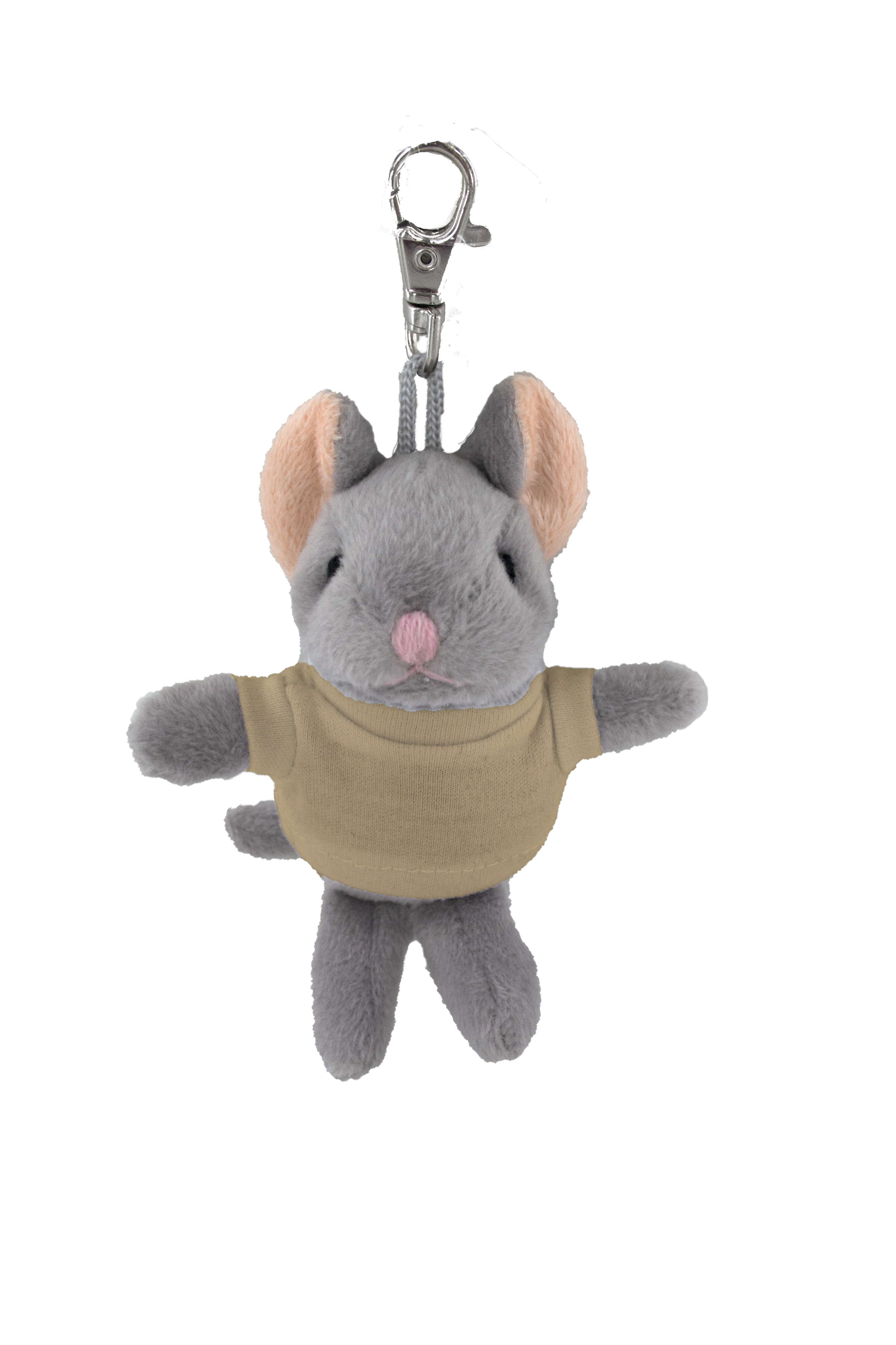 soft plush Mouse keychain with Tee 10