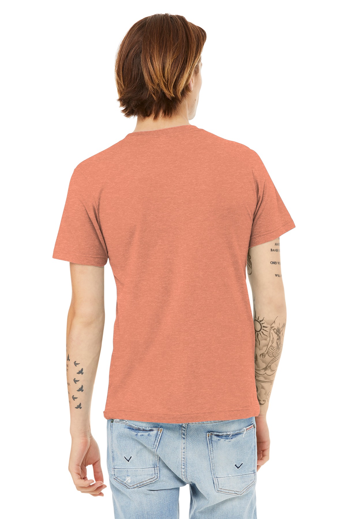 BELLA+CANVAS Unisex Heather CVC Short Sleeve Tee. BC3001CVC 202