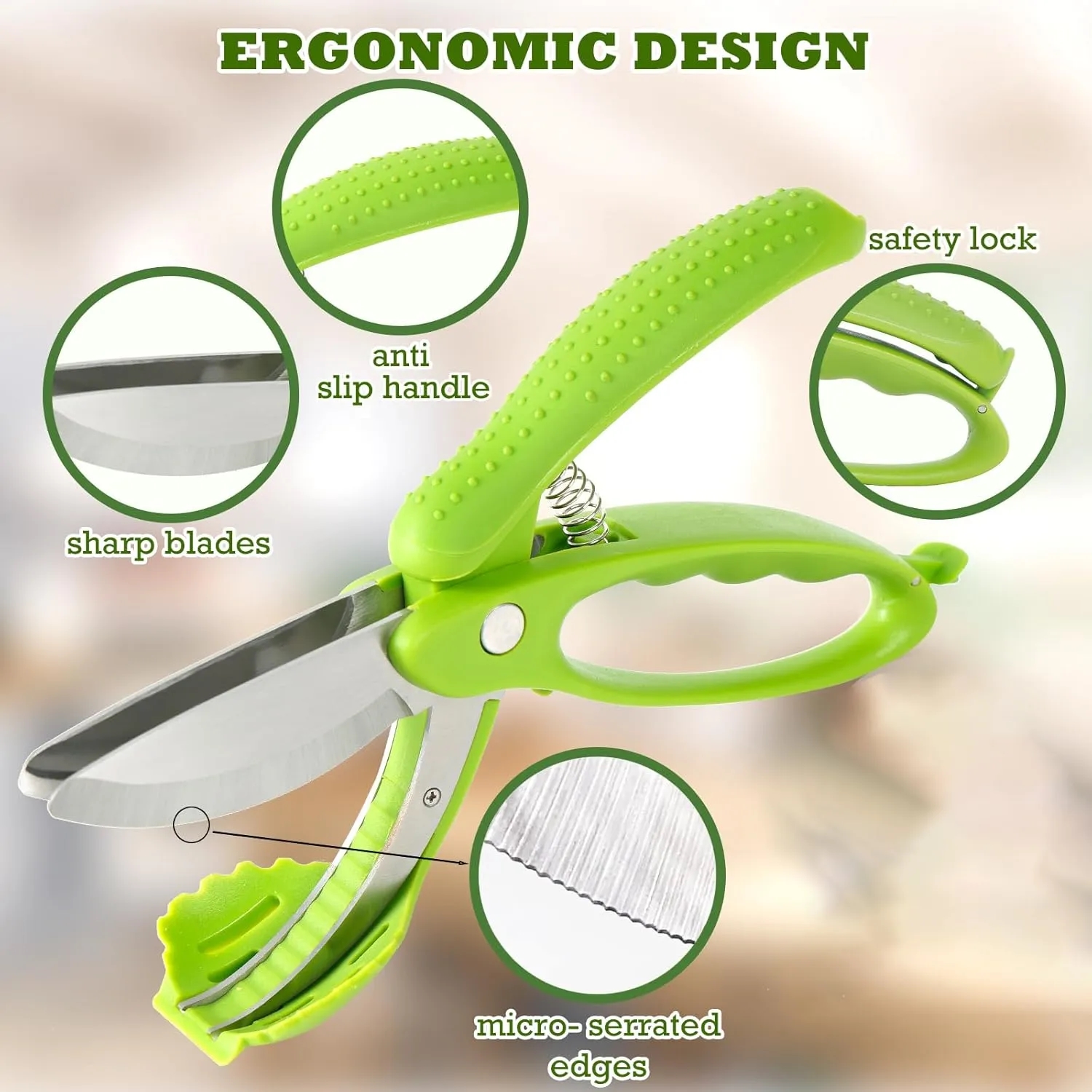 Salad Scissors/Chopper 5