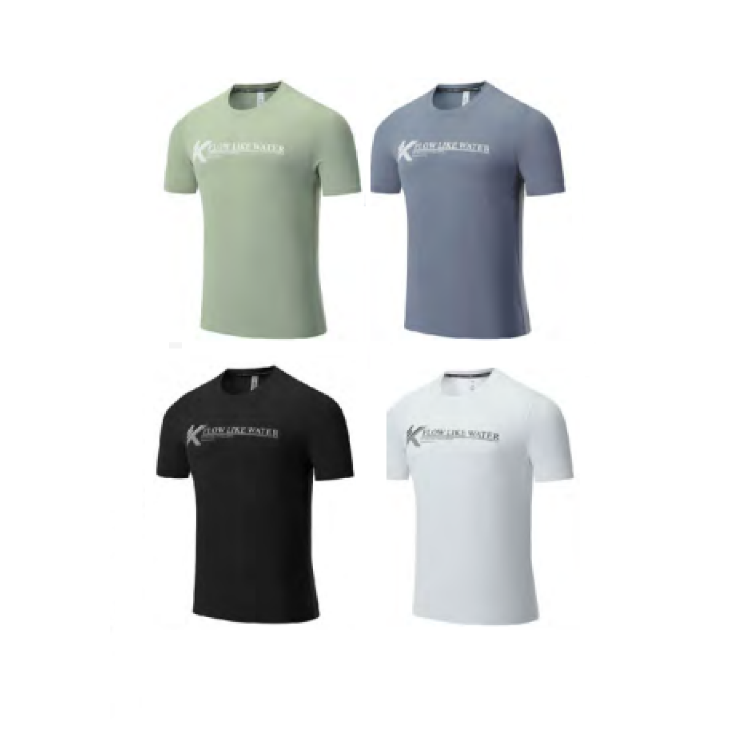 Men's Running Short Sleeve T-Shirt - Stock Style 29 2