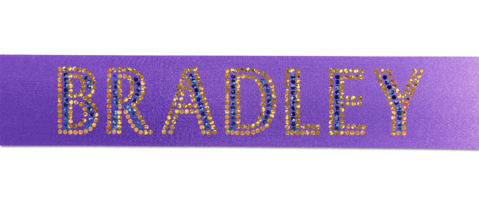 1 1/2" Bridal Satin Ribbon - 25yd Roll - Sparkle 3