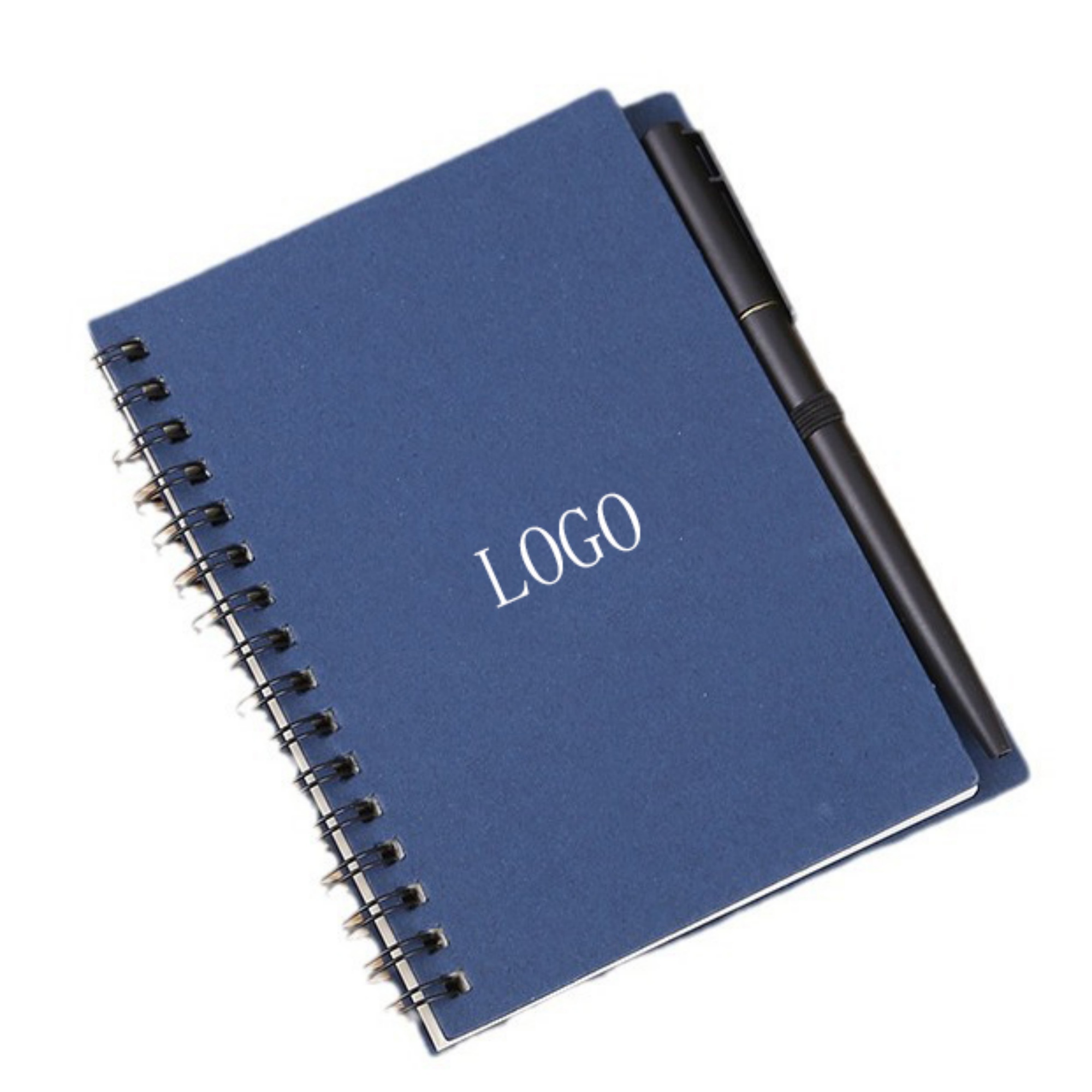 Portable Spiral Notebook With Pen 2