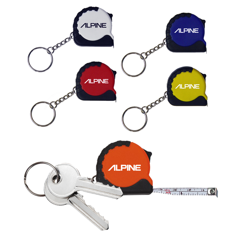 3' Tape Measure Keychain