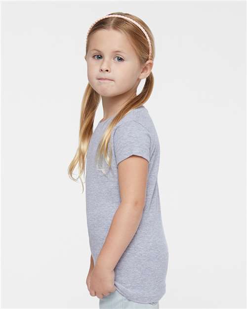 Toddler Girls Fine Jersey Tee - 3316 8